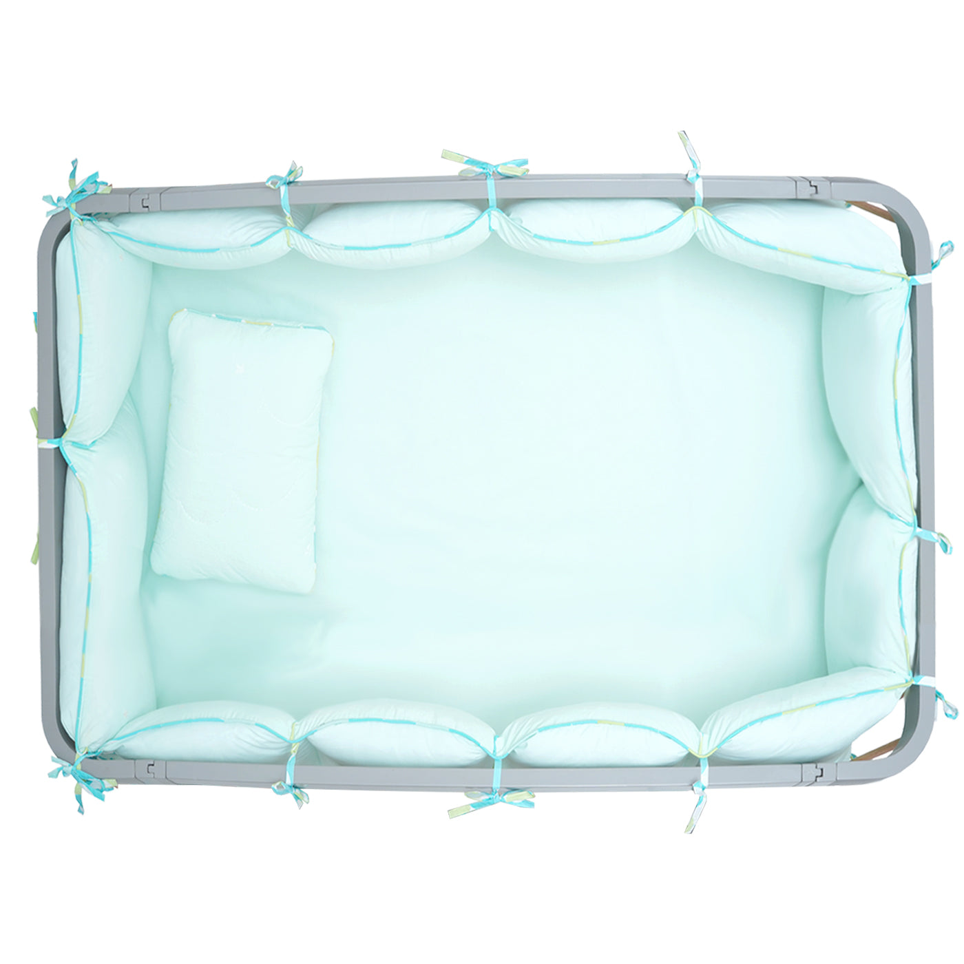 TULO BABY CRIB BUMPER – MINT BUMPER