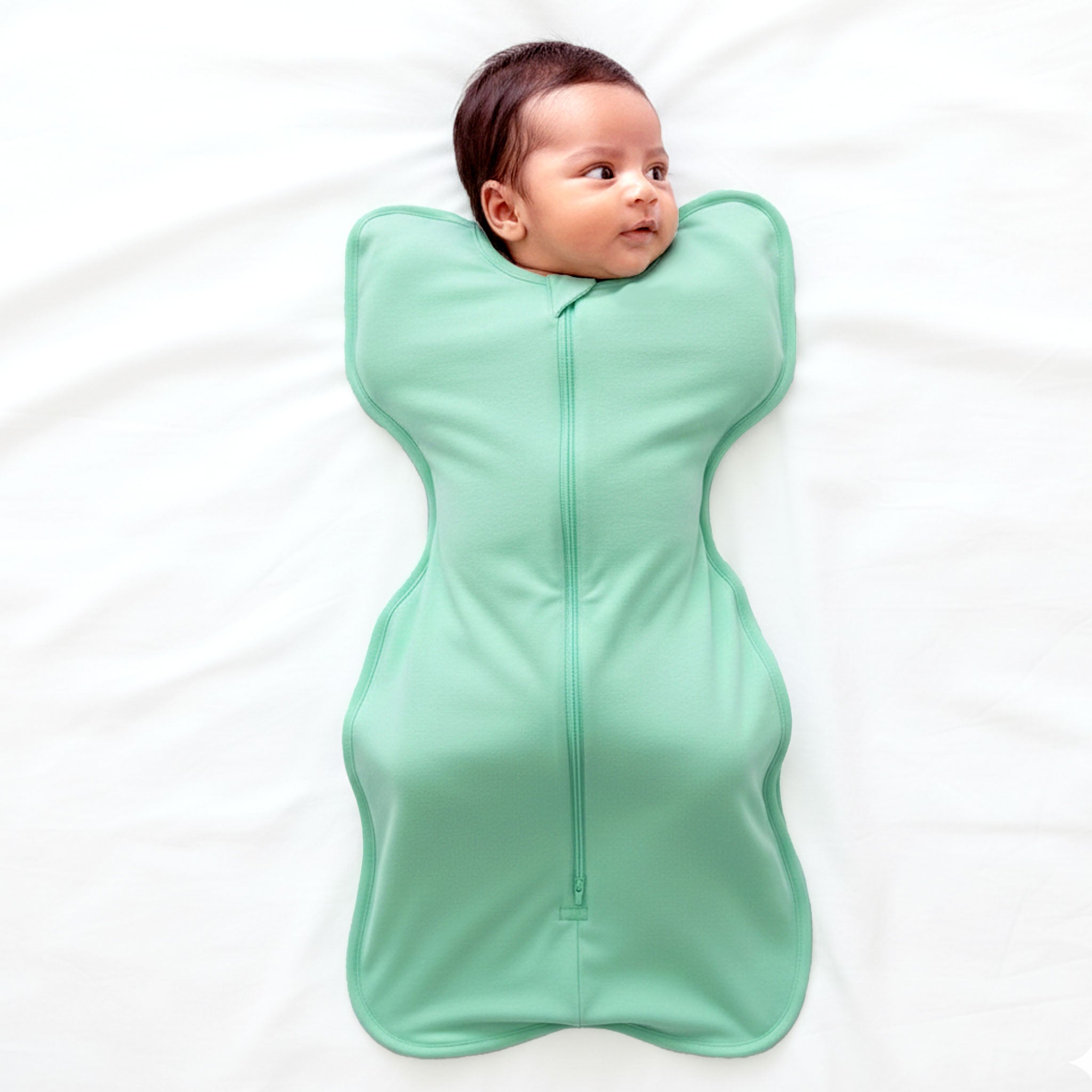 SLEEPING POD SWADDLE FOR BABIES (2.5 TOG) - SEA GREEN | TULO BABY