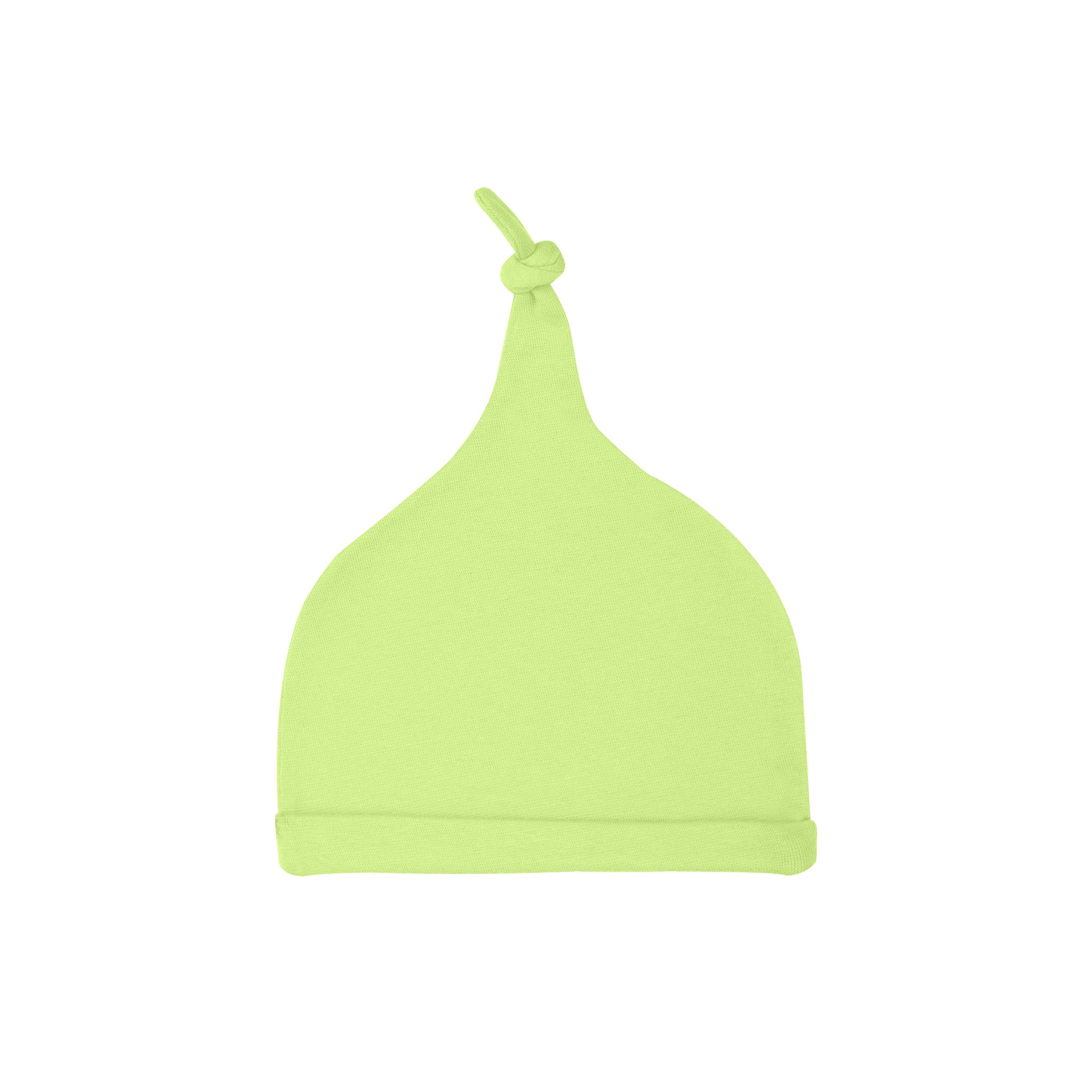SHADOW LIME KNOTTED BEANIE