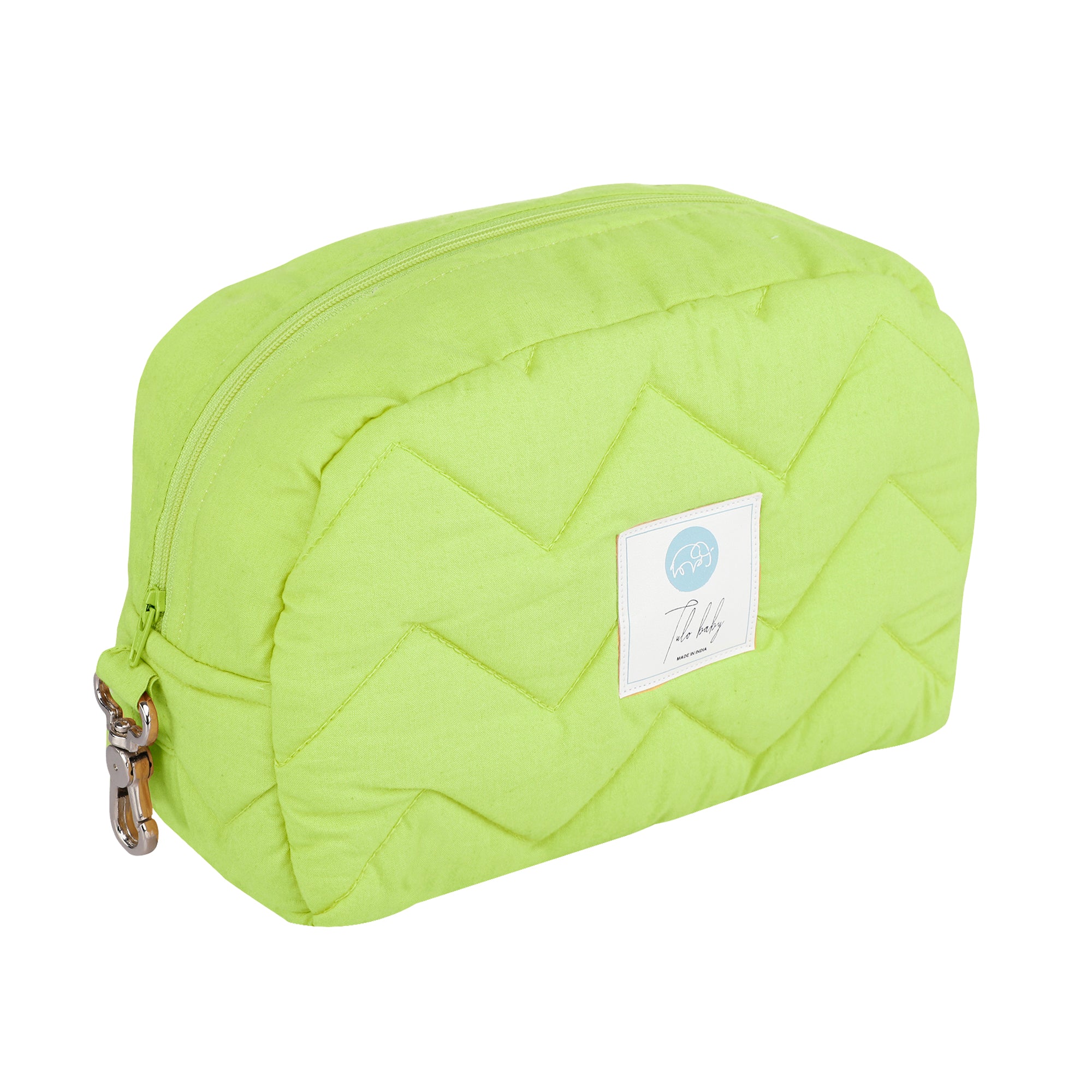 SHADOW LIME TRAVEL VANITY BAG