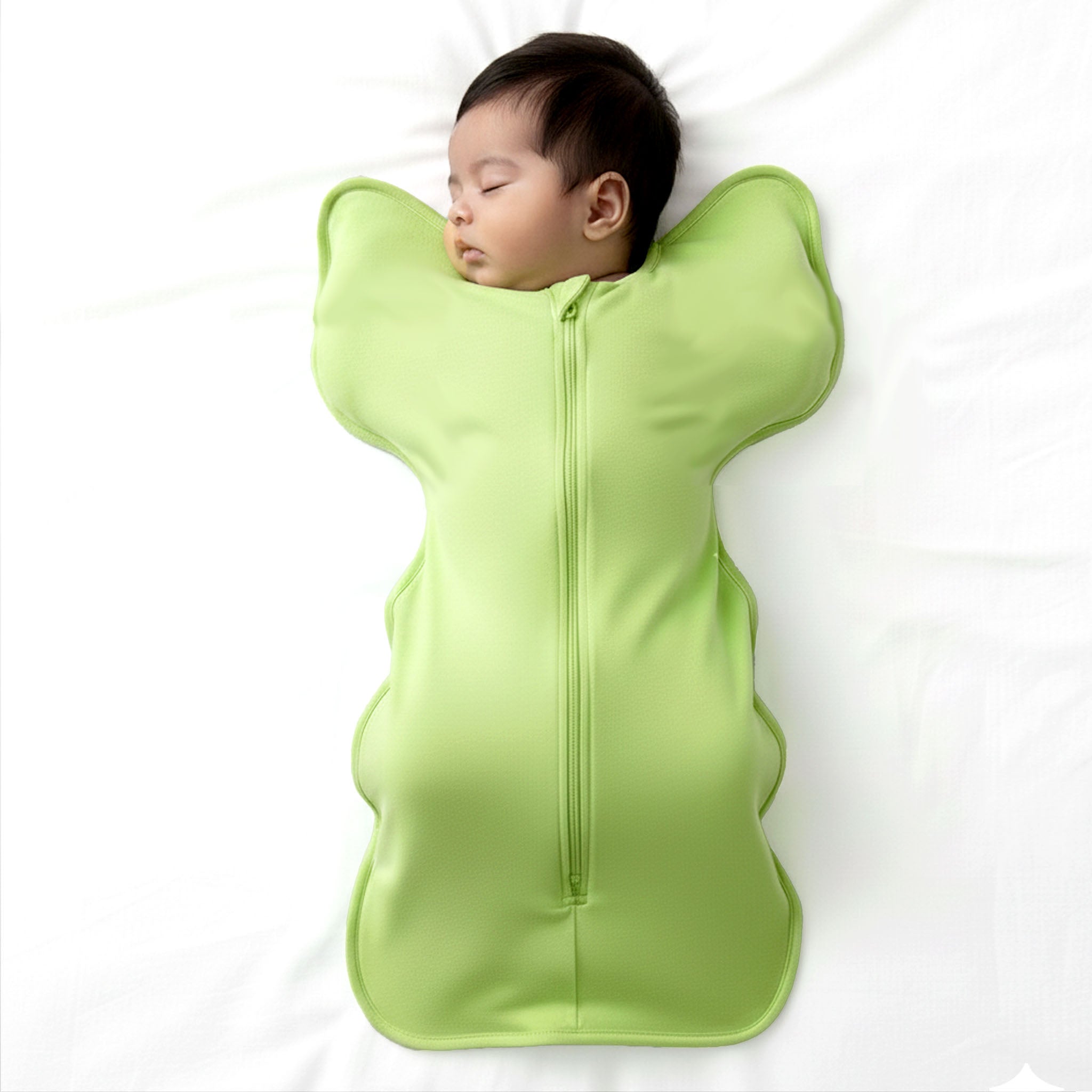 SLEEPING POD SWADDLE FOR BABIES (2.5 TOG) - SHADOW LIME | TULO BABY