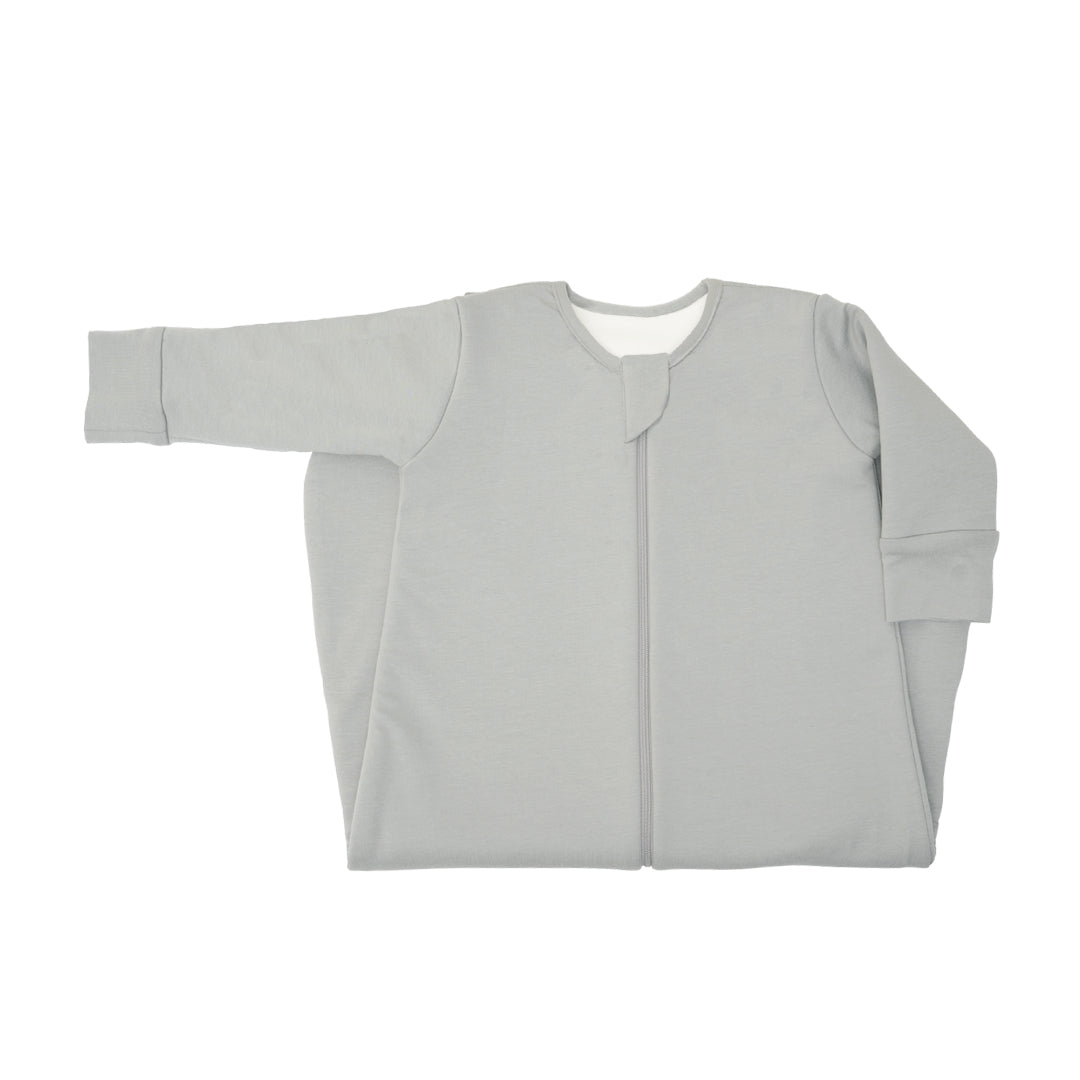 BABY SLEEPING BAG WITH FOOTIES AND SLEEVES (2.5 TOG) - SMOKY GREY | TULO BABY