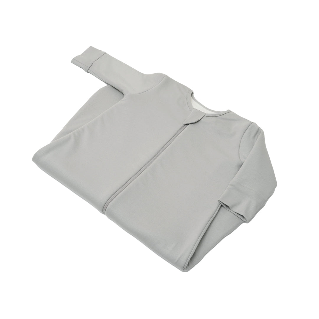 BABY SLEEPING BAG WITH FOOTIES AND SLEEVES (2.5 TOG) - SMOKY GREY | TULO BABY
