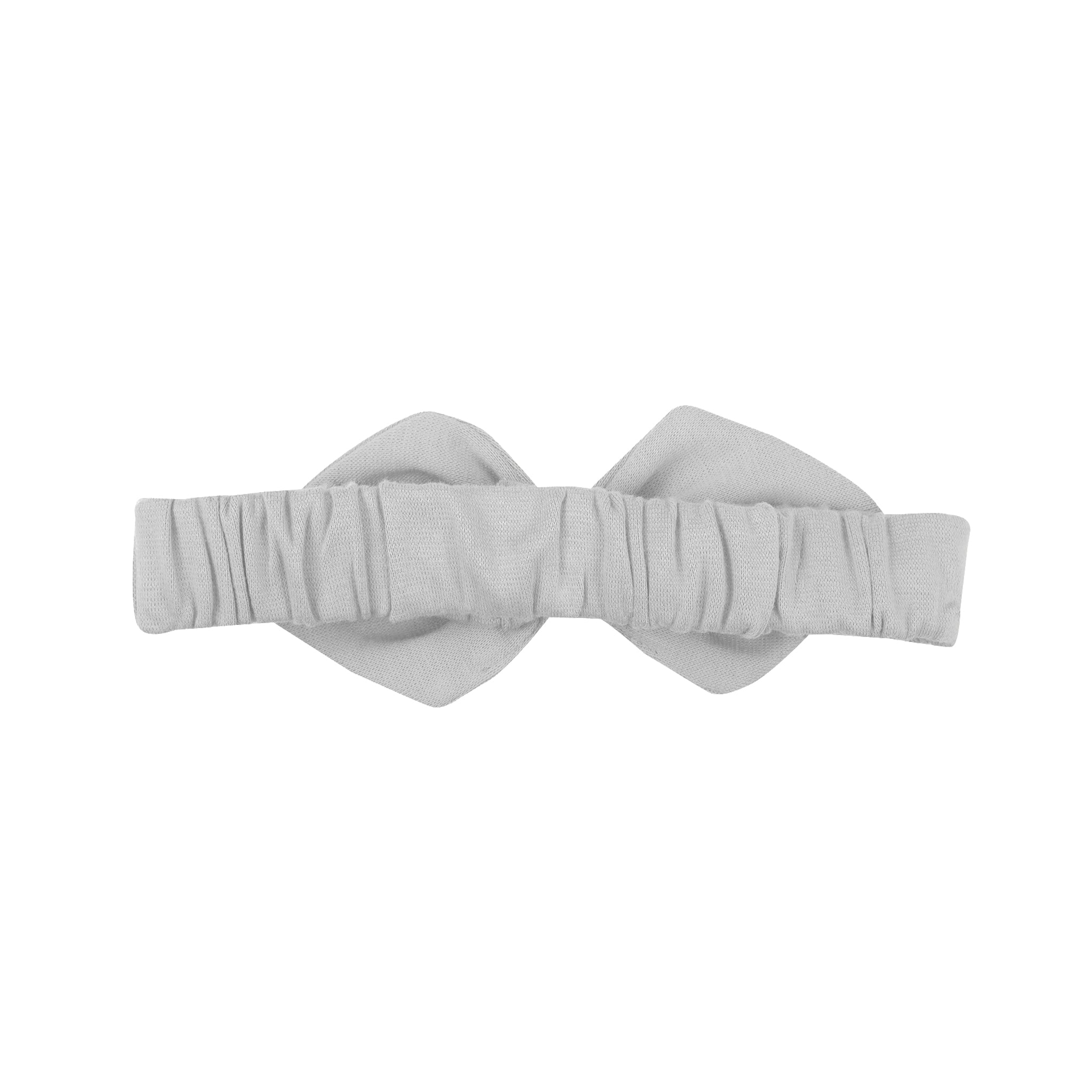 SMOKY GREY BOW HEADBAND