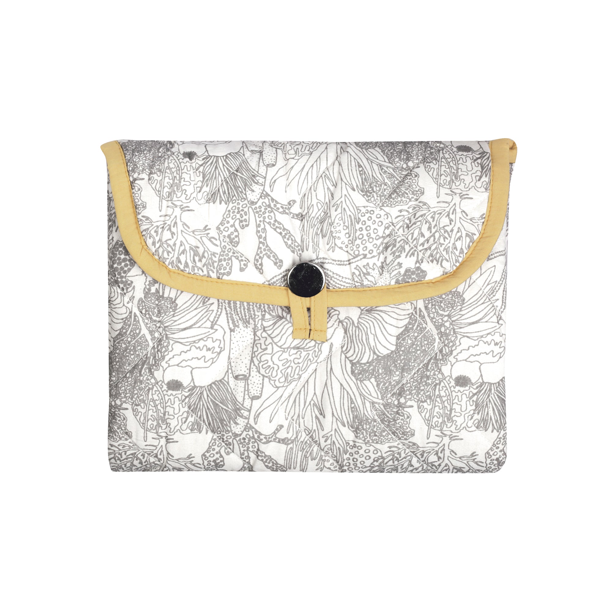 SMOKY GREY CORAL CHANGING BAG