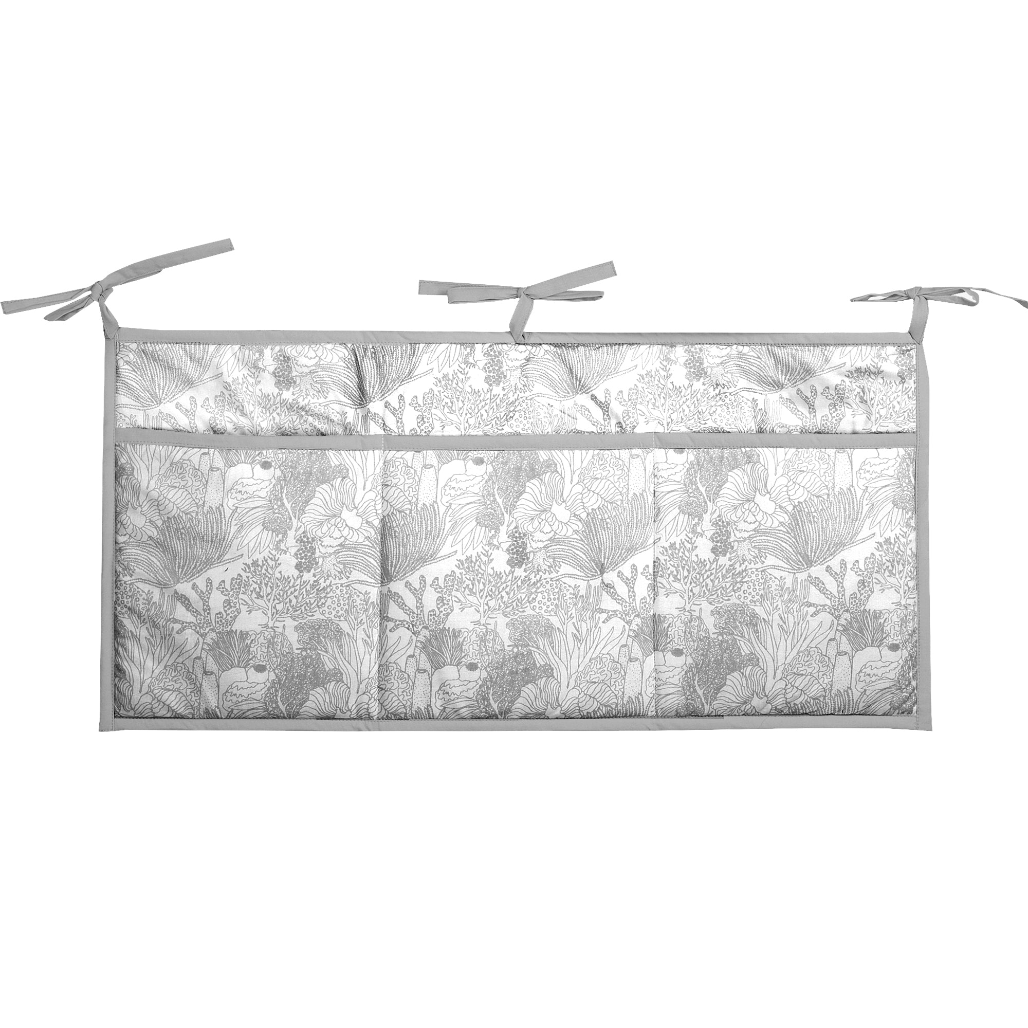 SMOKY GREY CORAL CRIB ORGANISER