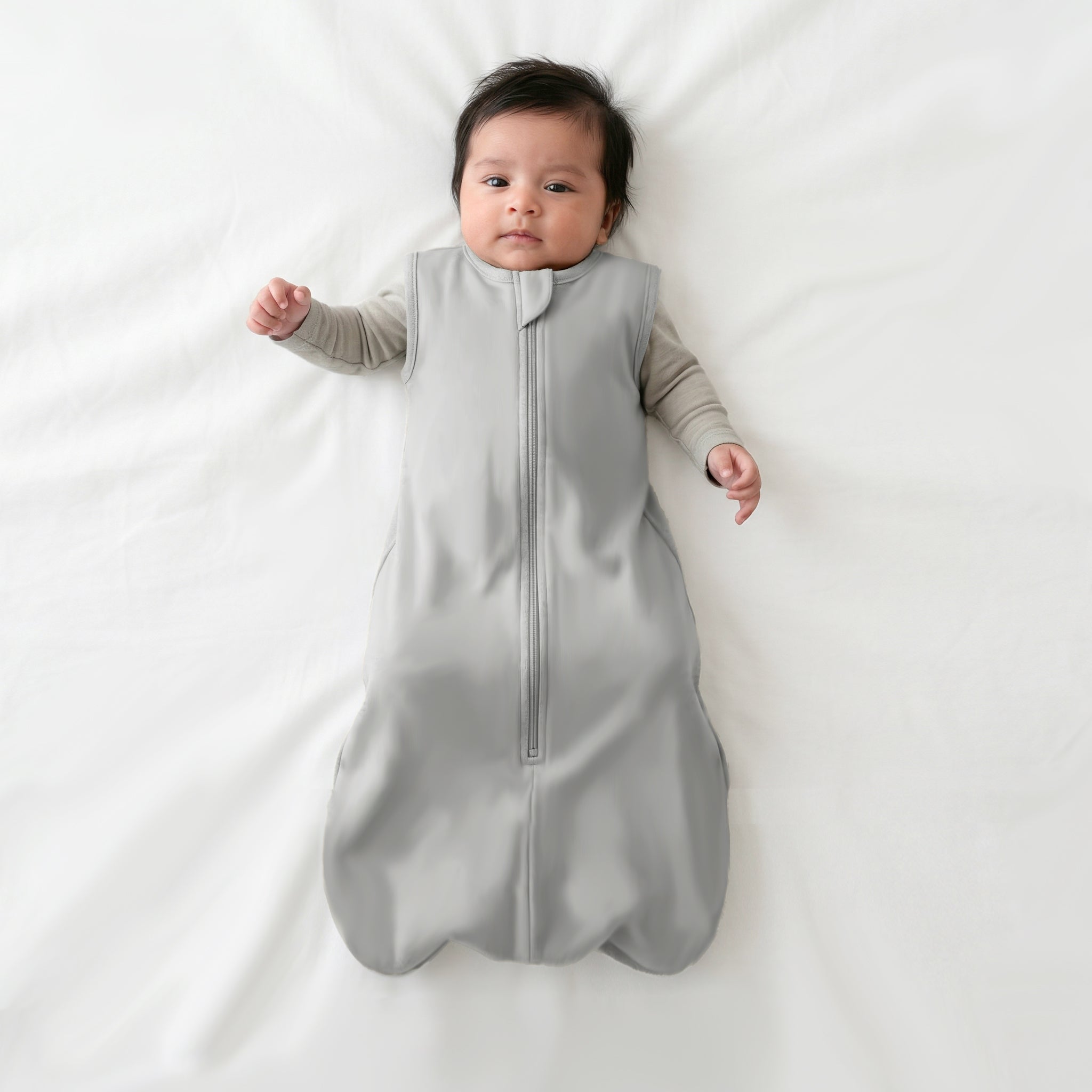 BABY SLEEPING BAG (1.2 TOG) - SMOKY GREY | TULO BABY
