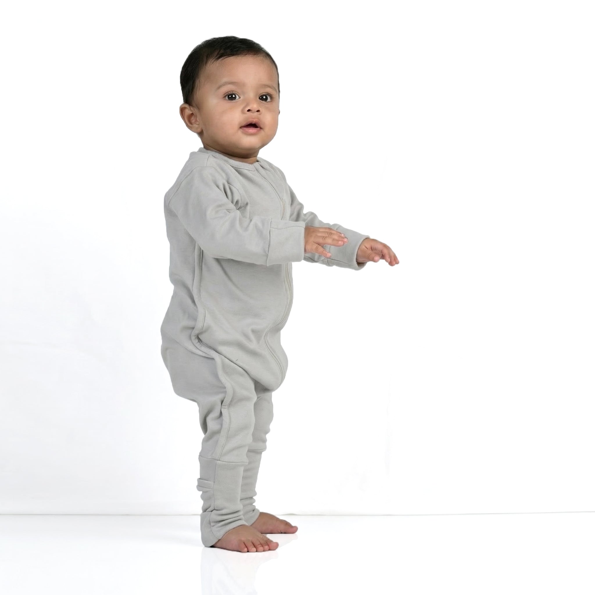 SLEEPSUIT (1.2 TOG) - SMOKY GREY | TULO BABY