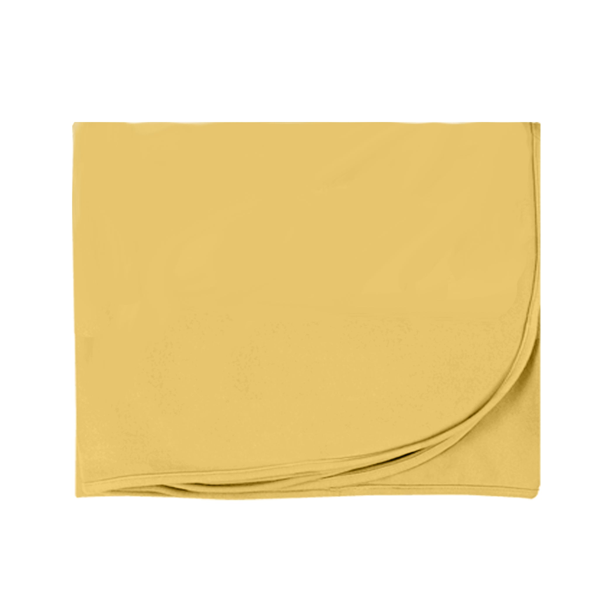 YOLK YELLOW STRETCHY JERSEY SWADDLE BLANKET