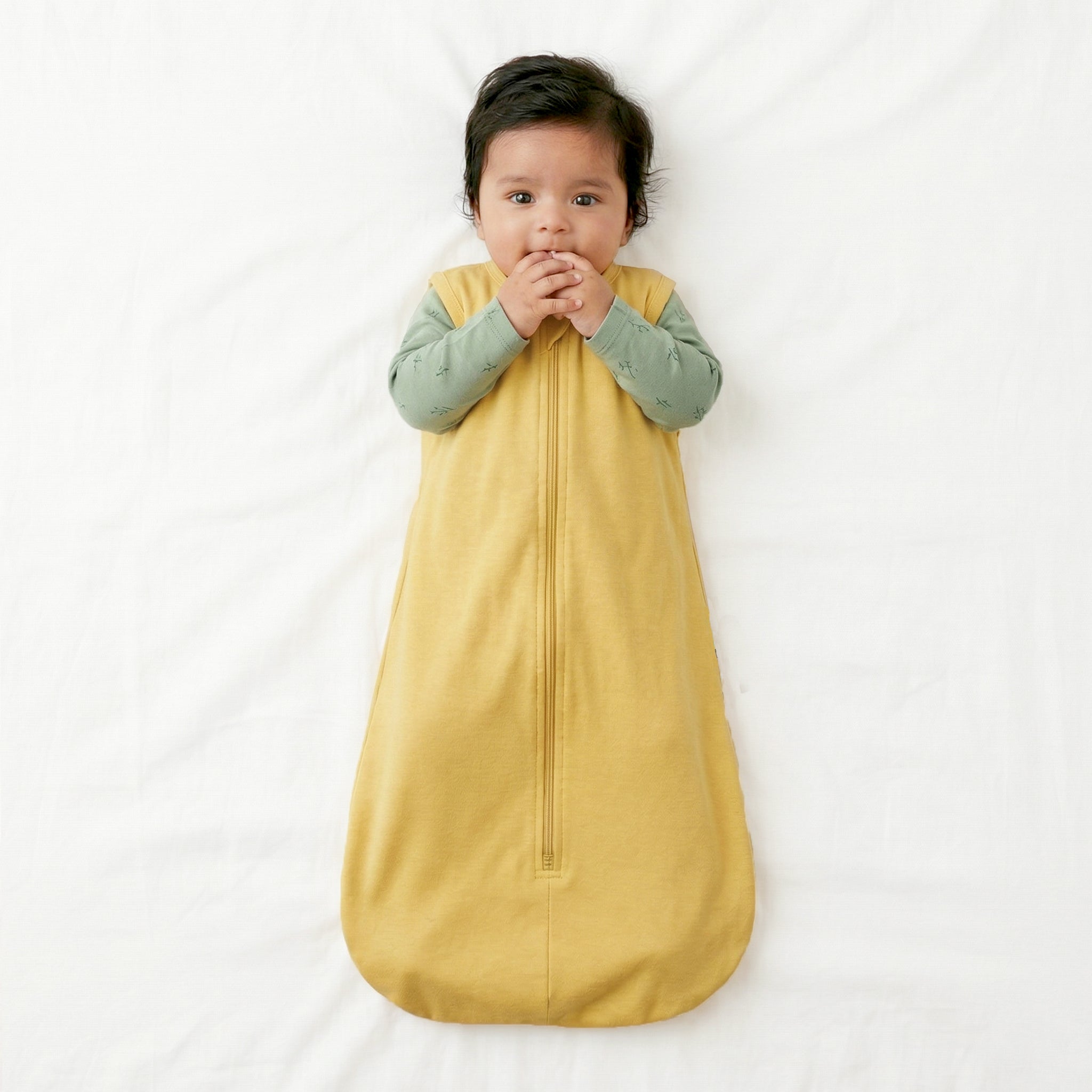 BABY SLEEPING BAG (1.2 TOG) - YOLK YELLOW | TULO BABY