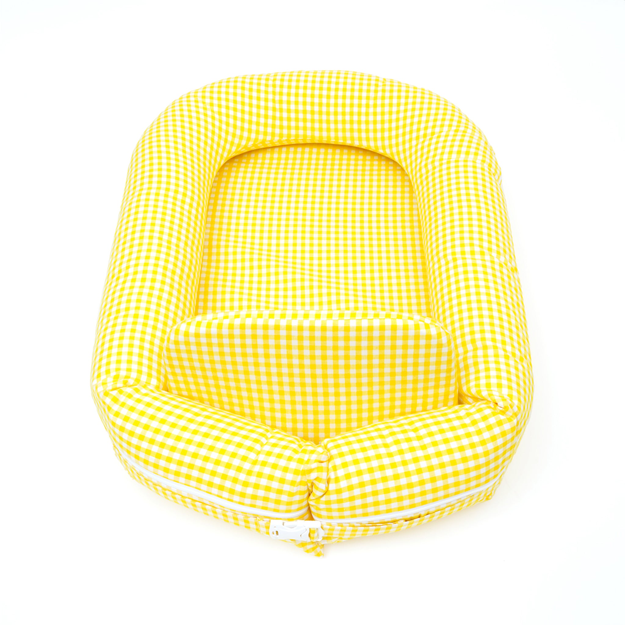 BABY NEST SET - YELLOW GINGHAM NESTO PAD SET | TULO BABY