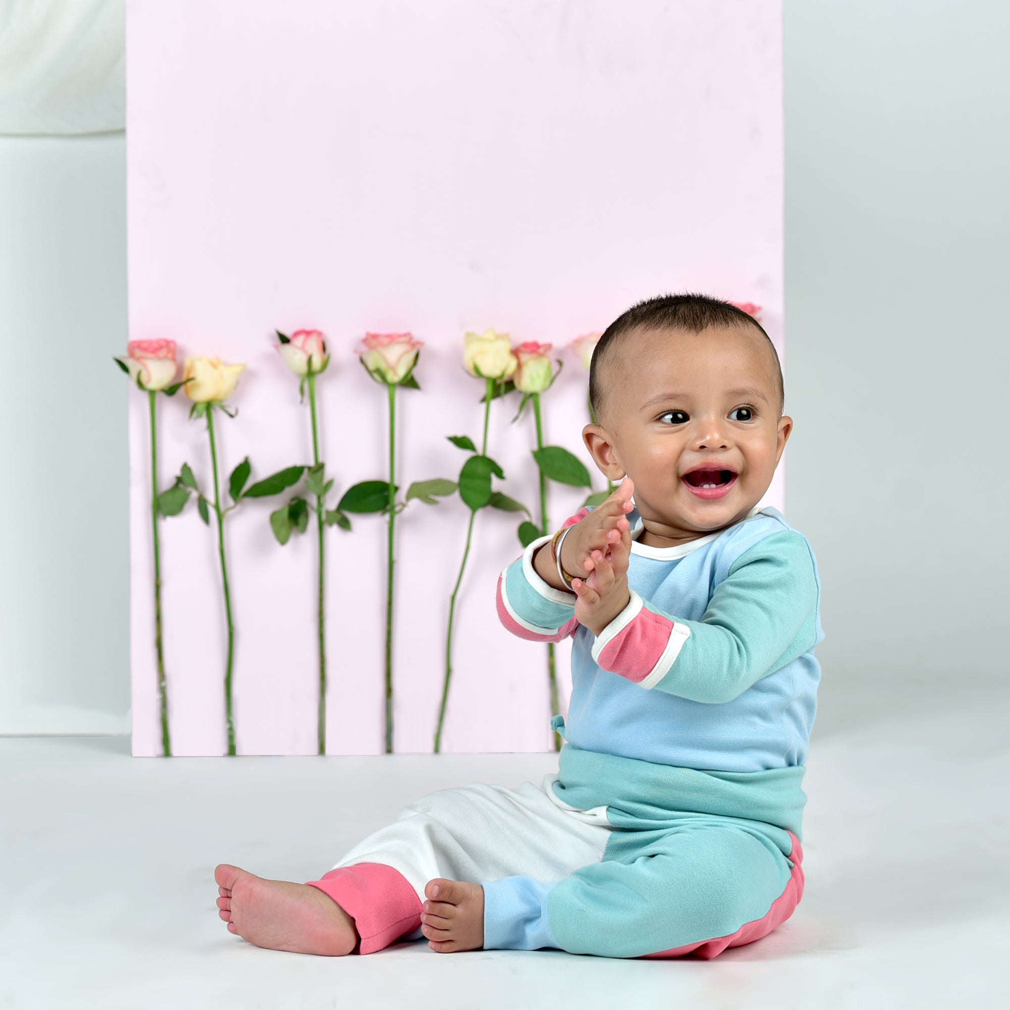 CANTON ROSE BLUE TWO PIECE SET