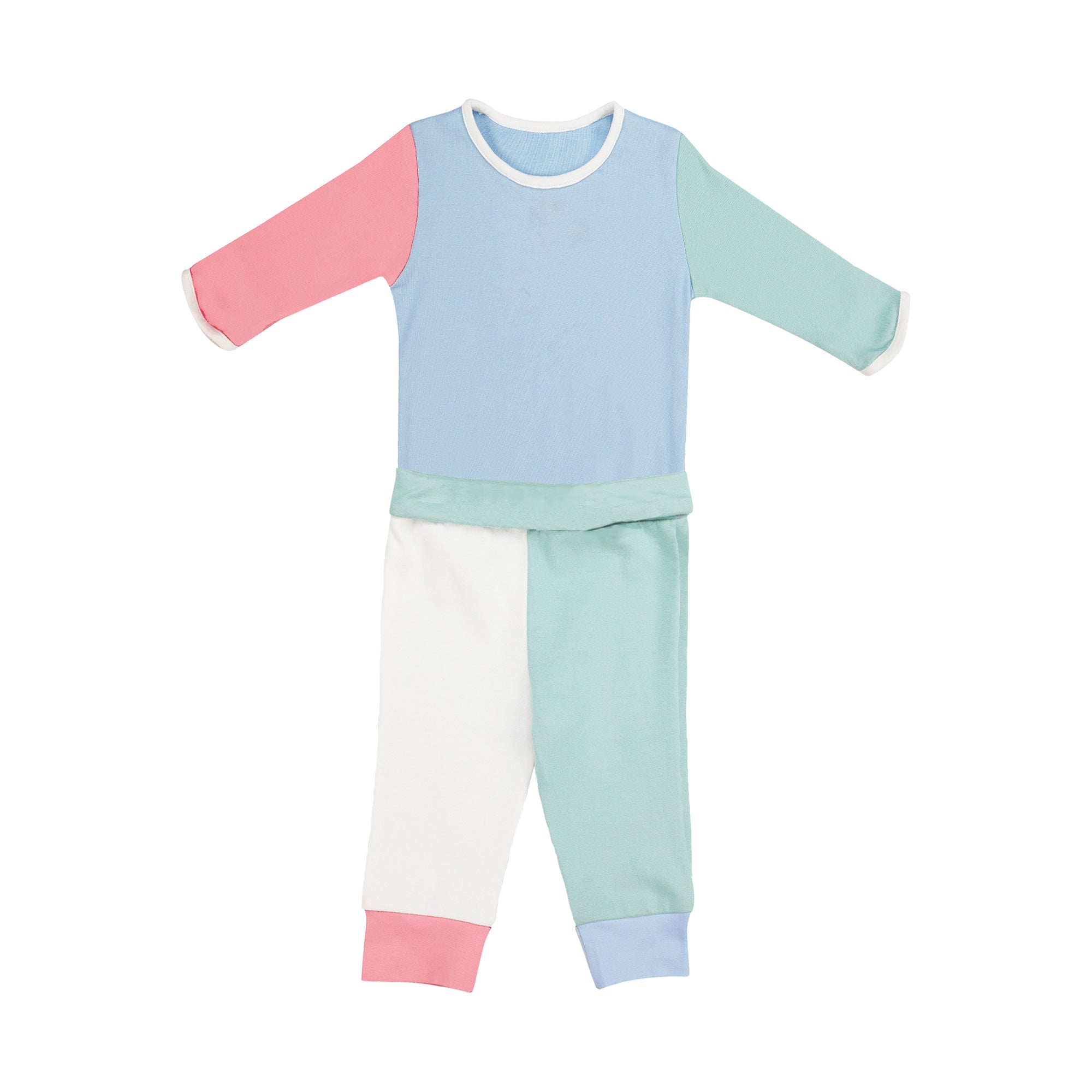 CANTON ROSE BLUE TWO PIECE SET