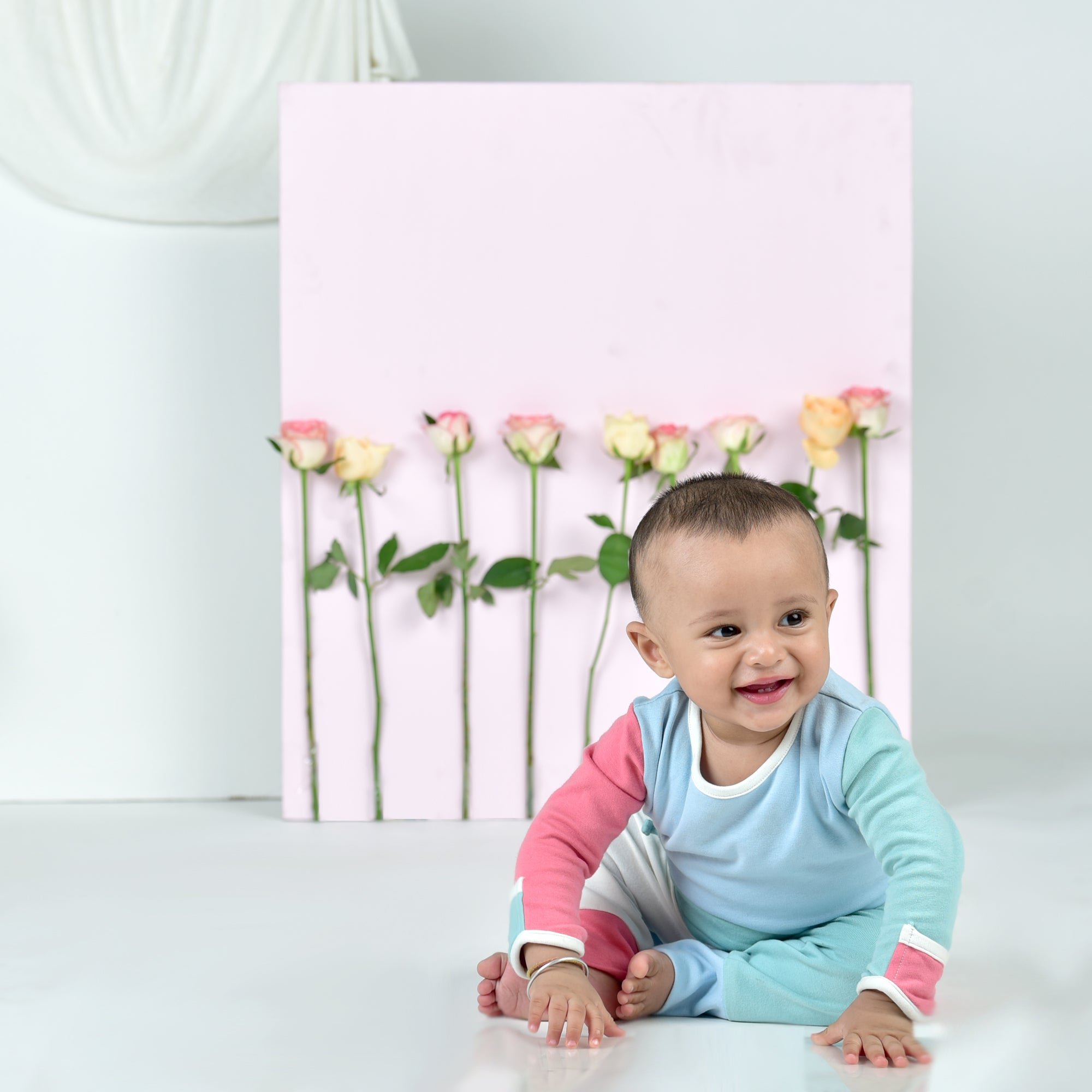 CANTON ROSE BLUE TWO PIECE SET