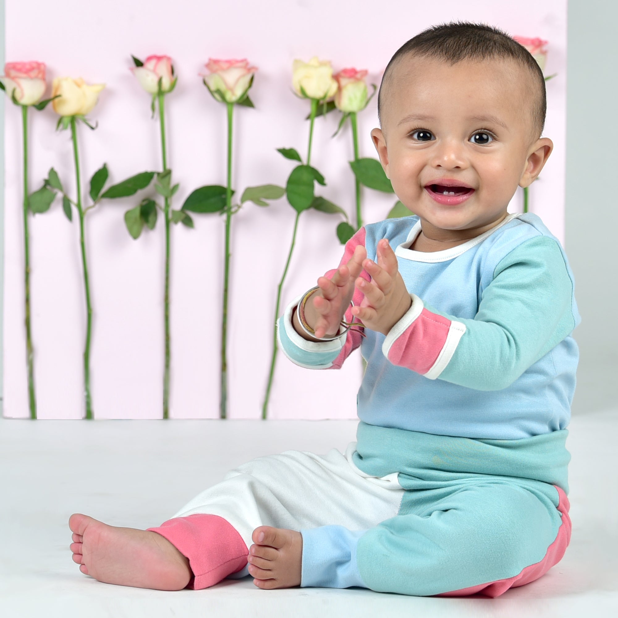 CANTON ROSE BLUE TWO PIECE SET