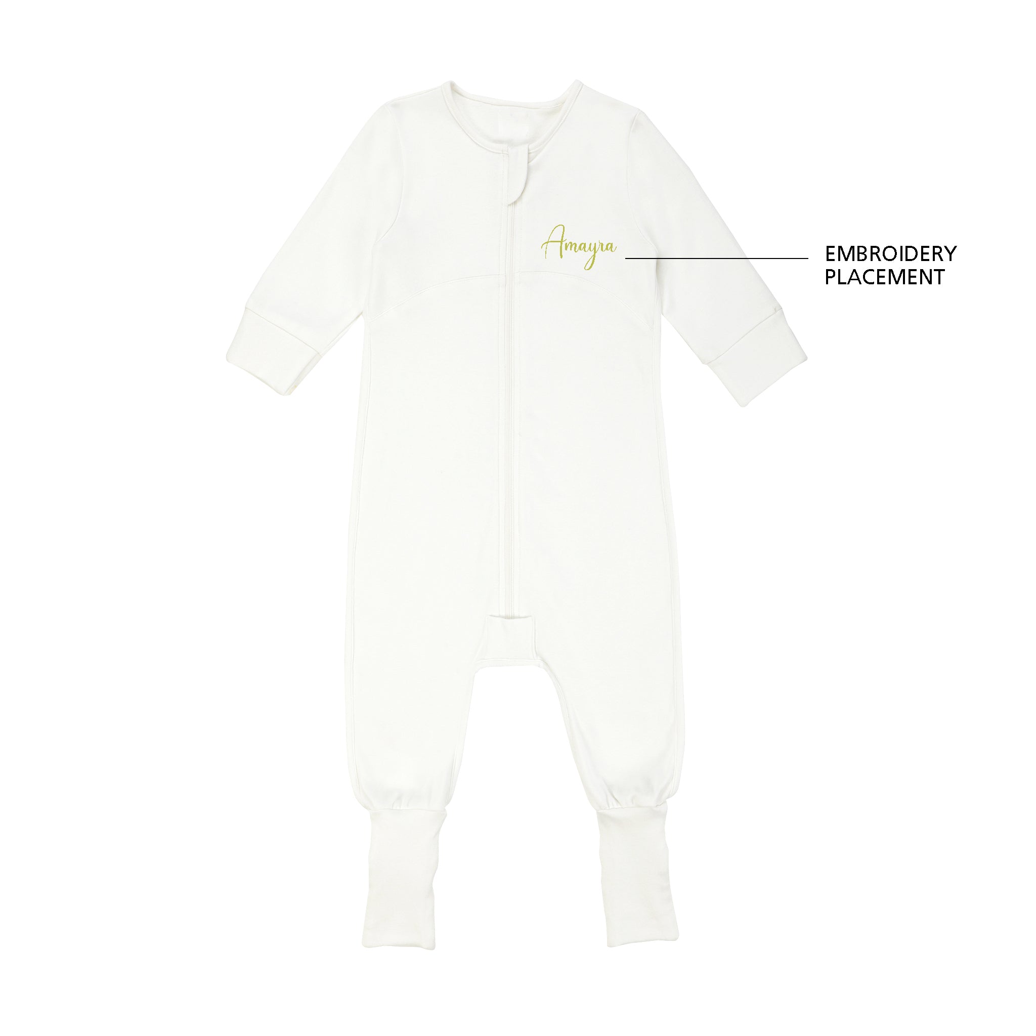 CREAM SLEEPSUIT