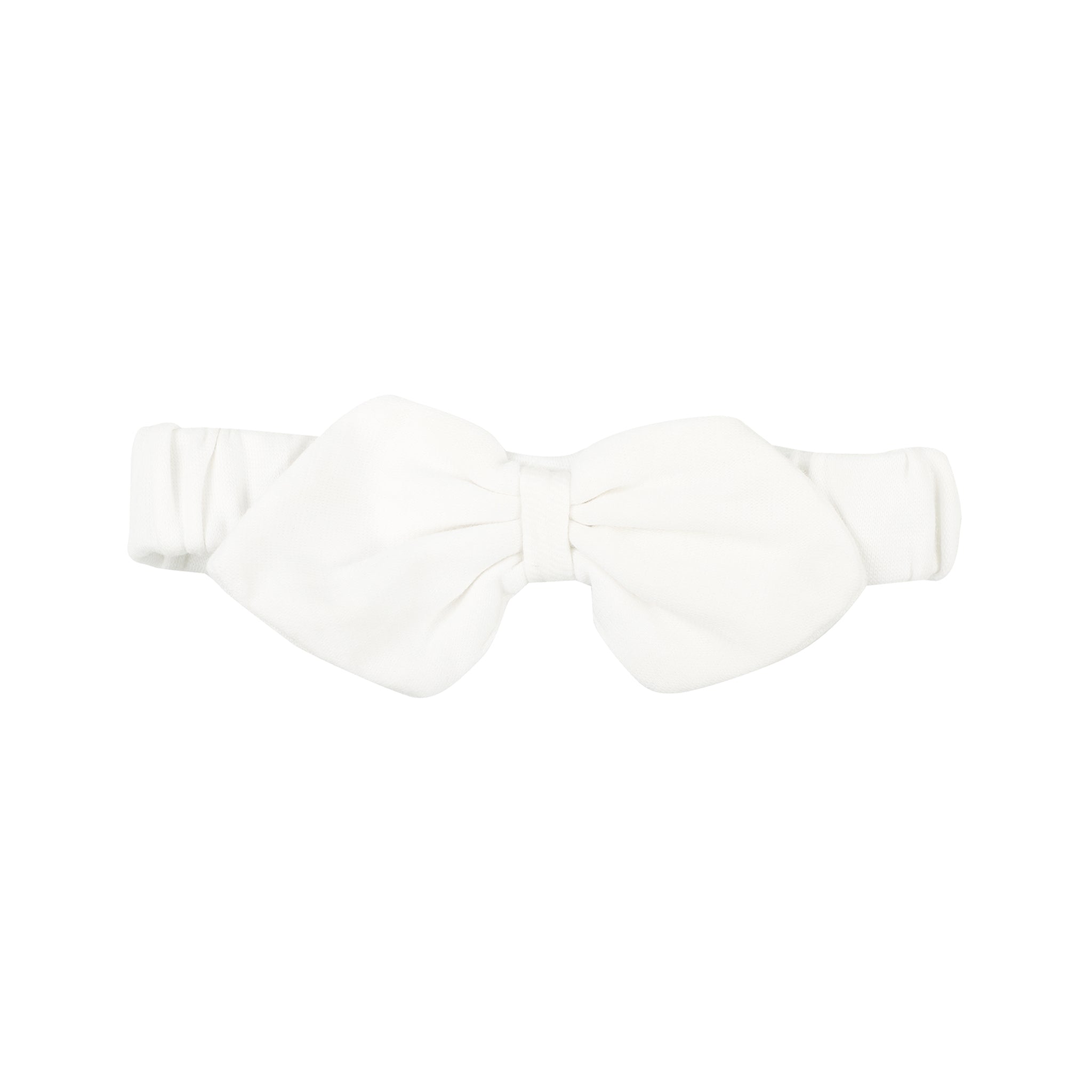 CREAM BOW HEADBAND
