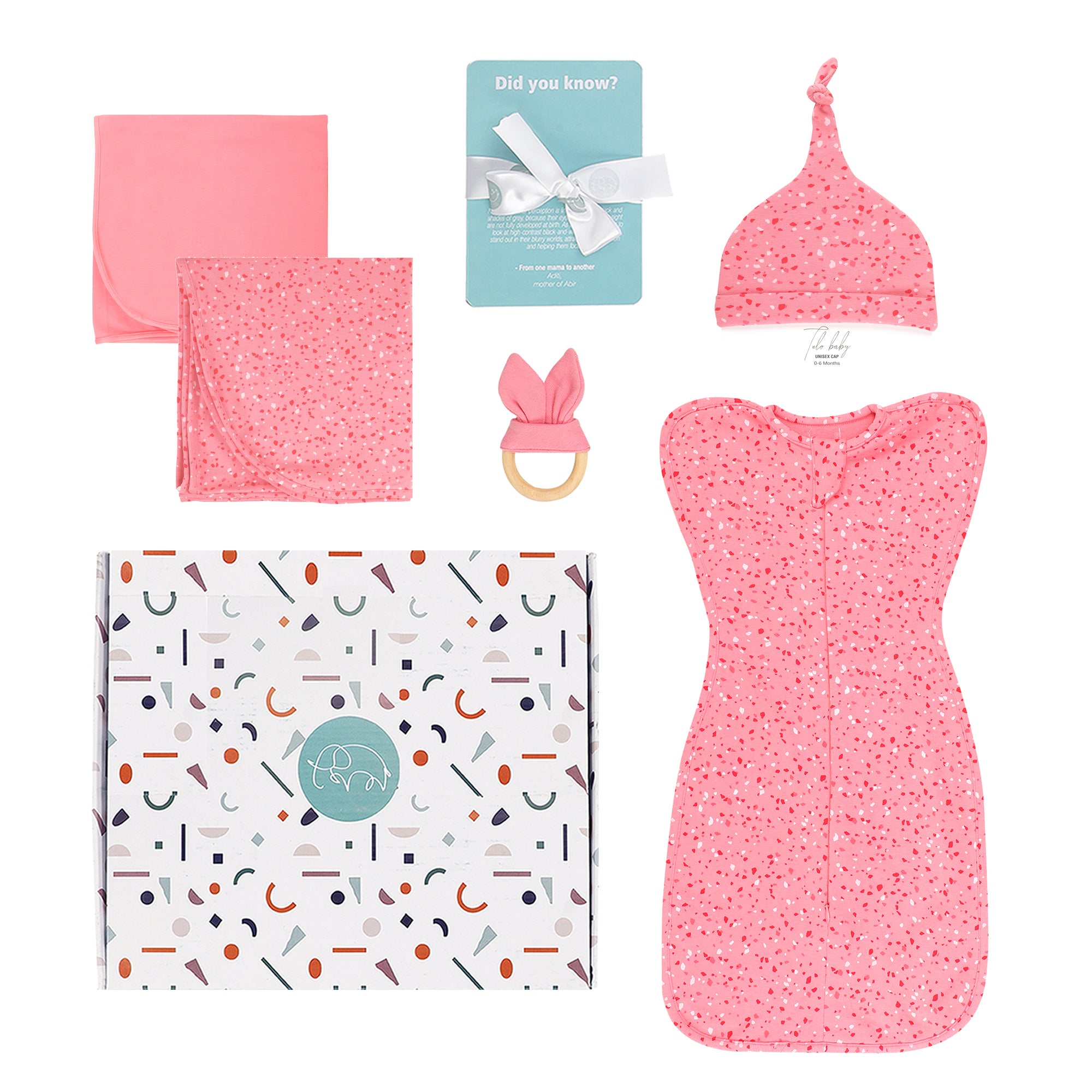 DESSERT ROSE TERRAZZO SLEEP BUNDLE GIFT BOX