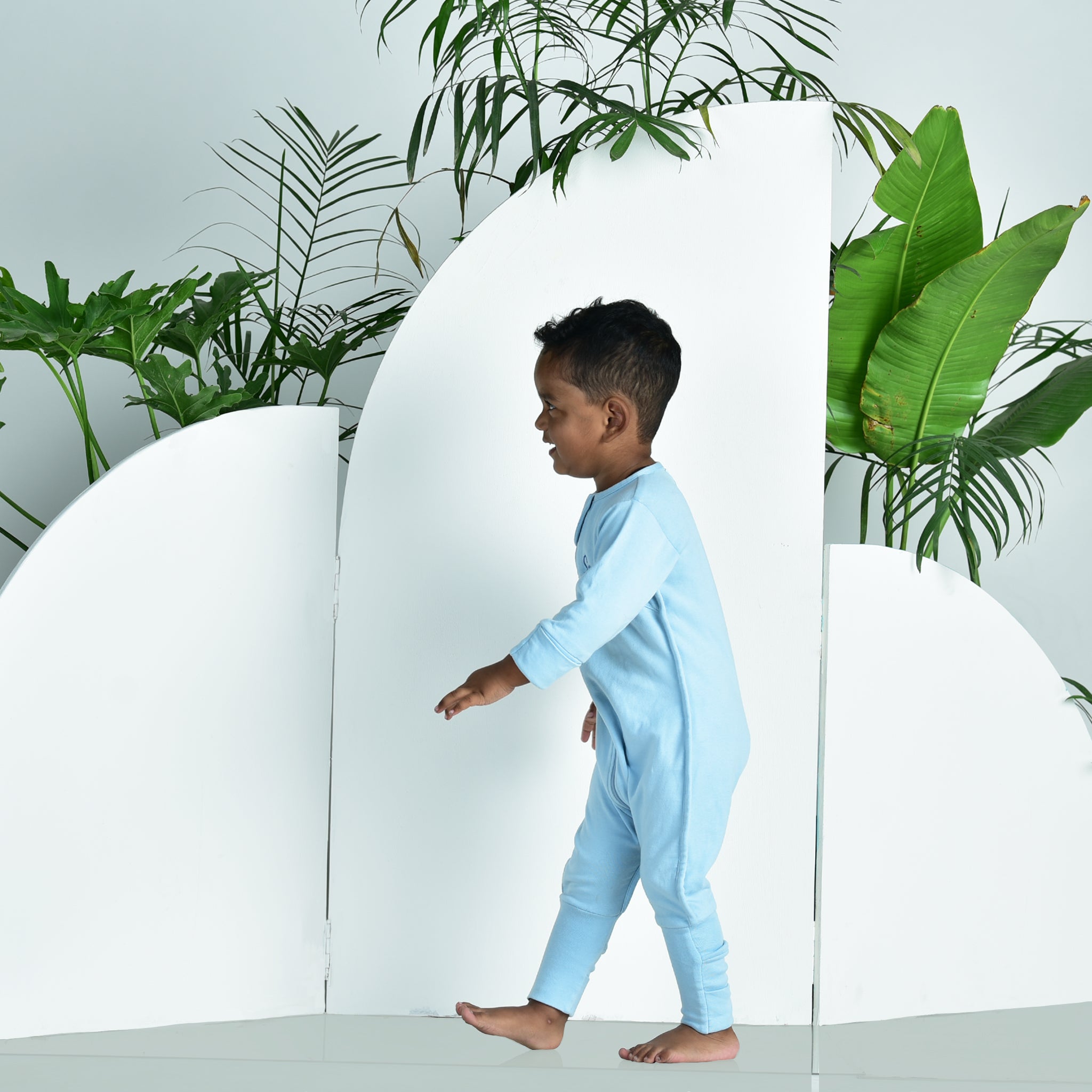 DUSK BLUE SLEEPSUIT