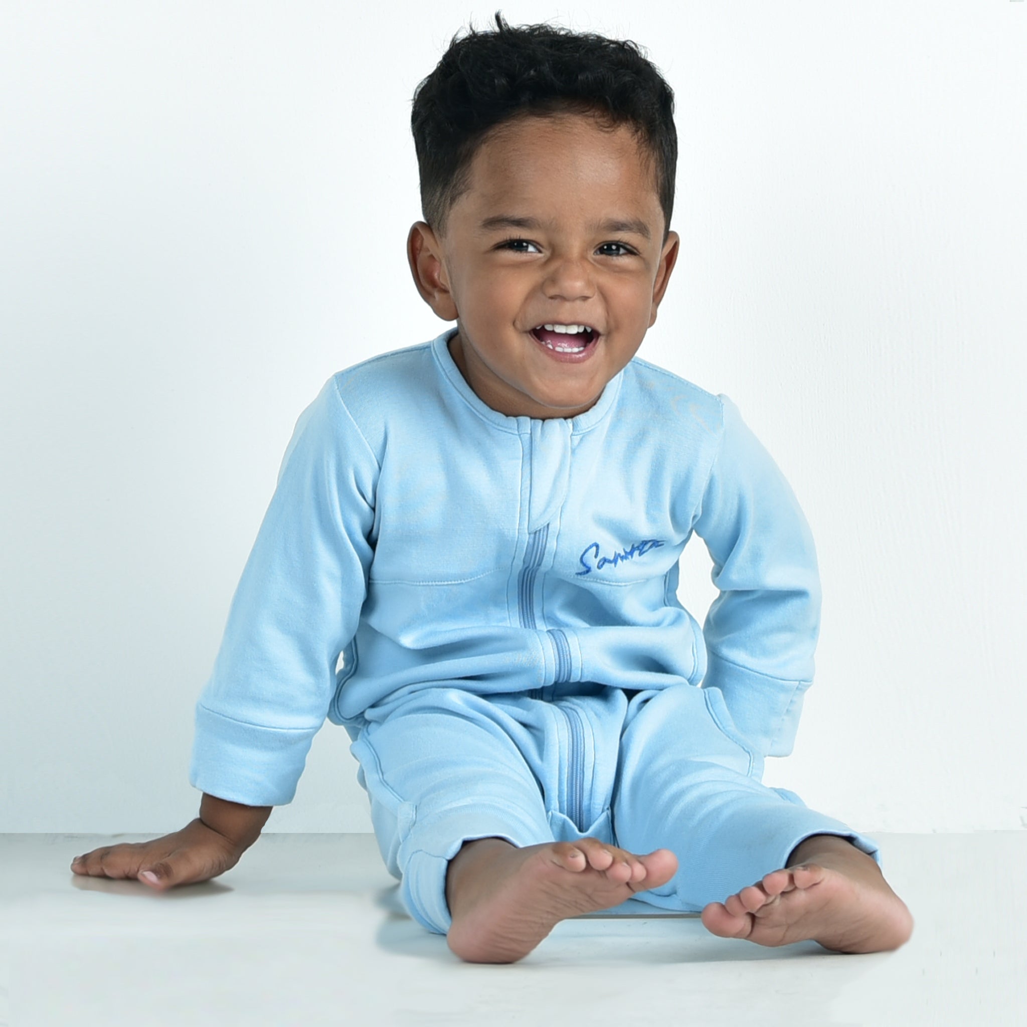 DUSK BLUE SLEEPSUIT