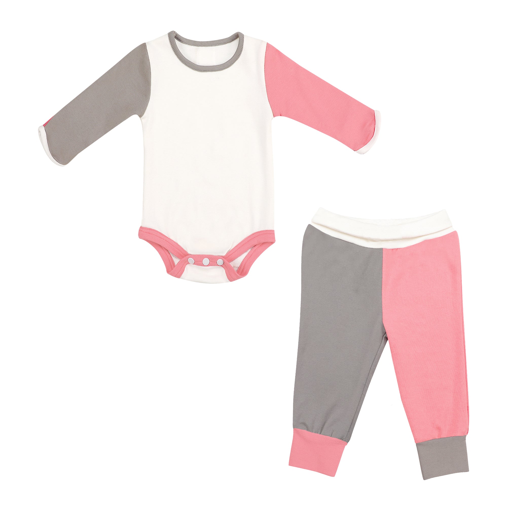 ROSE GREY TWO PIECE SET