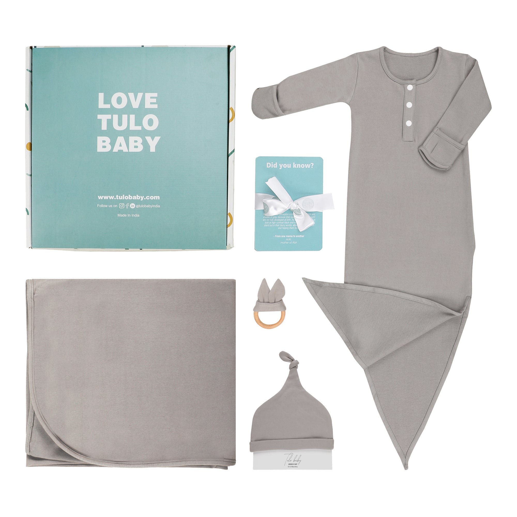 SMOKY GREY BUNDLE OF JOY GIFT BOX