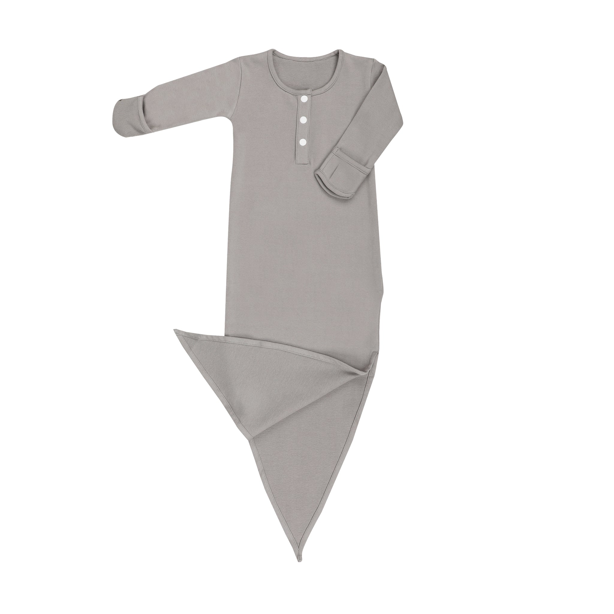 SMOKY GREY KNOTTED POD