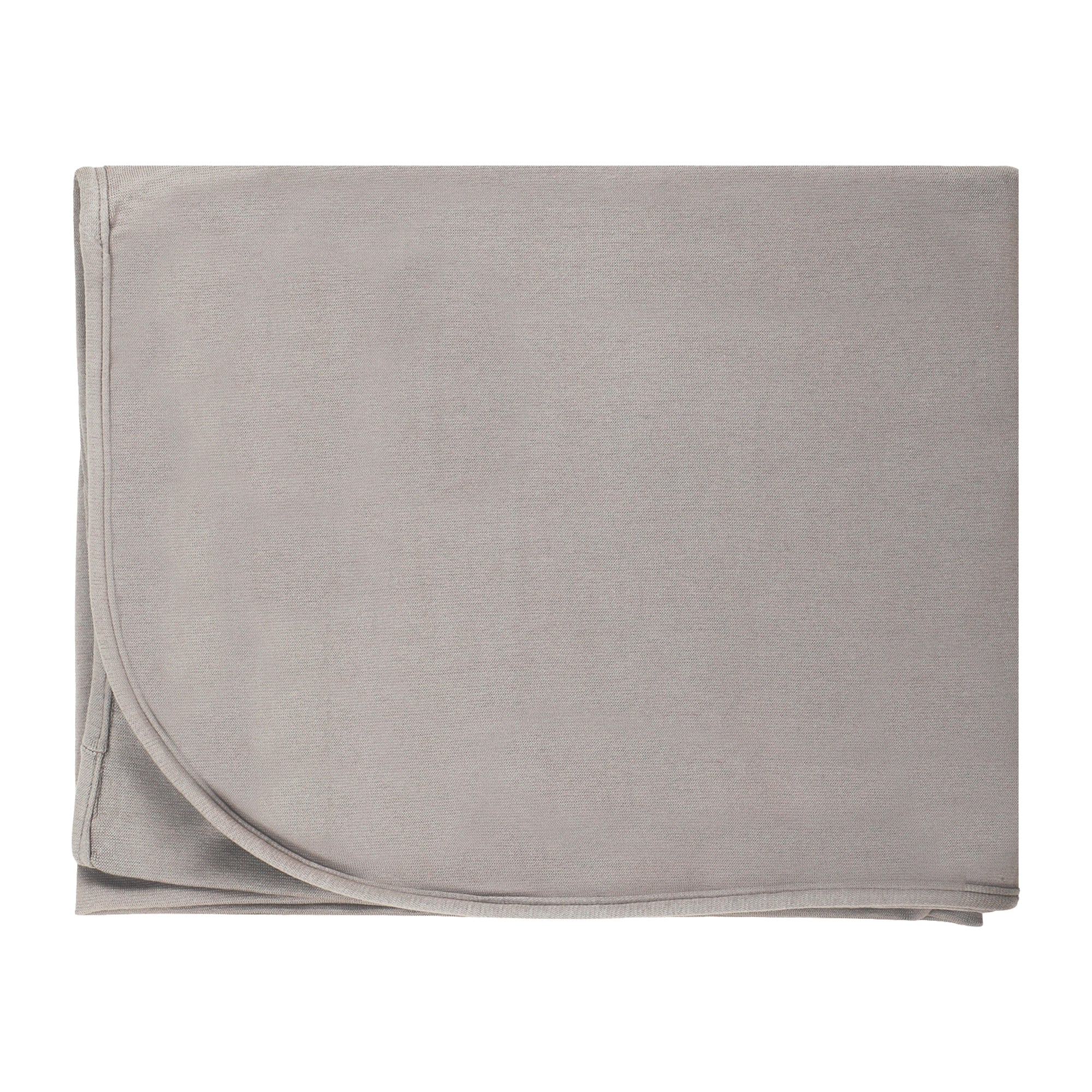 SMOKY GREY STRETCHY JERSEY SWADDLE BLANKET