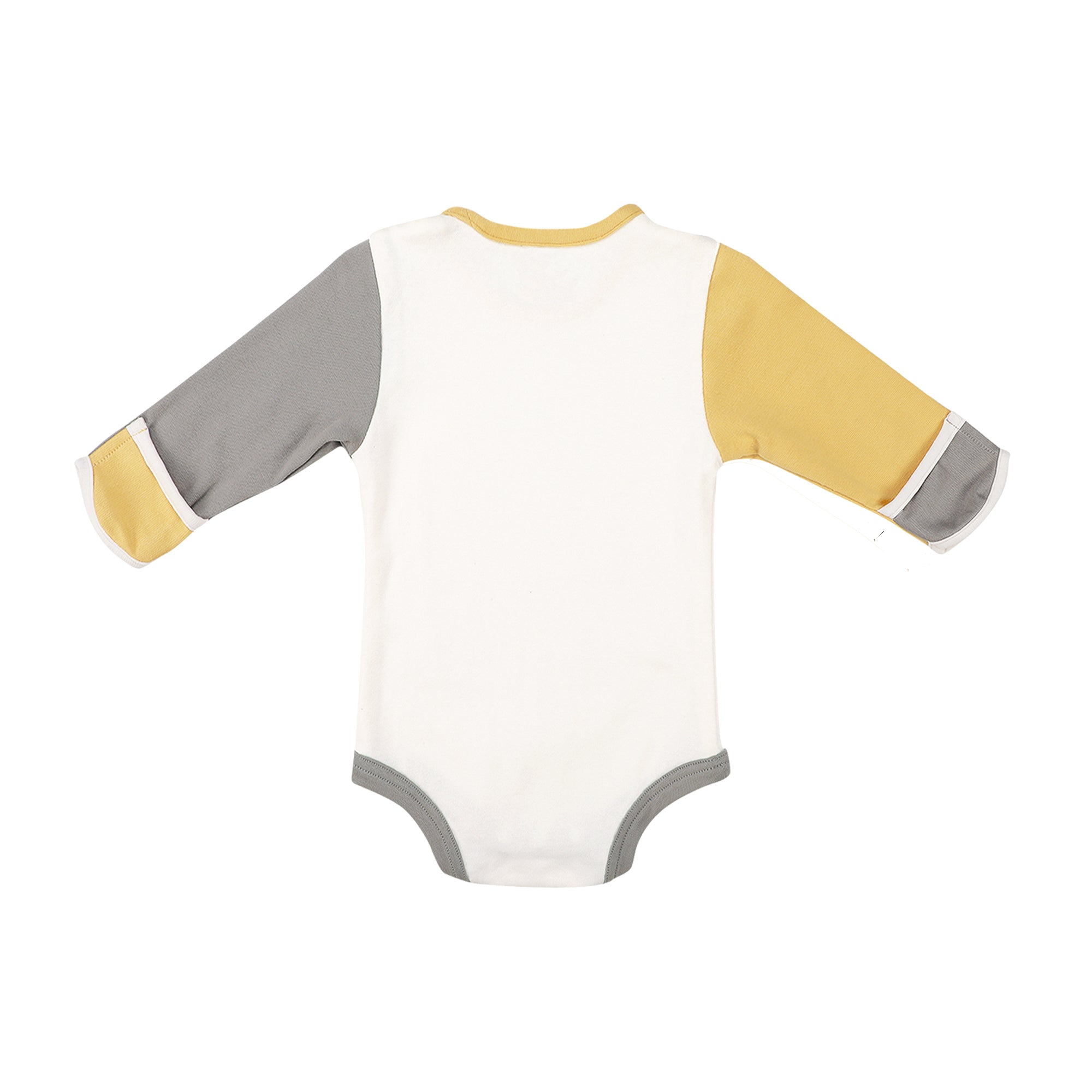 YELLOW BLUE GREY TWO PIECE SET