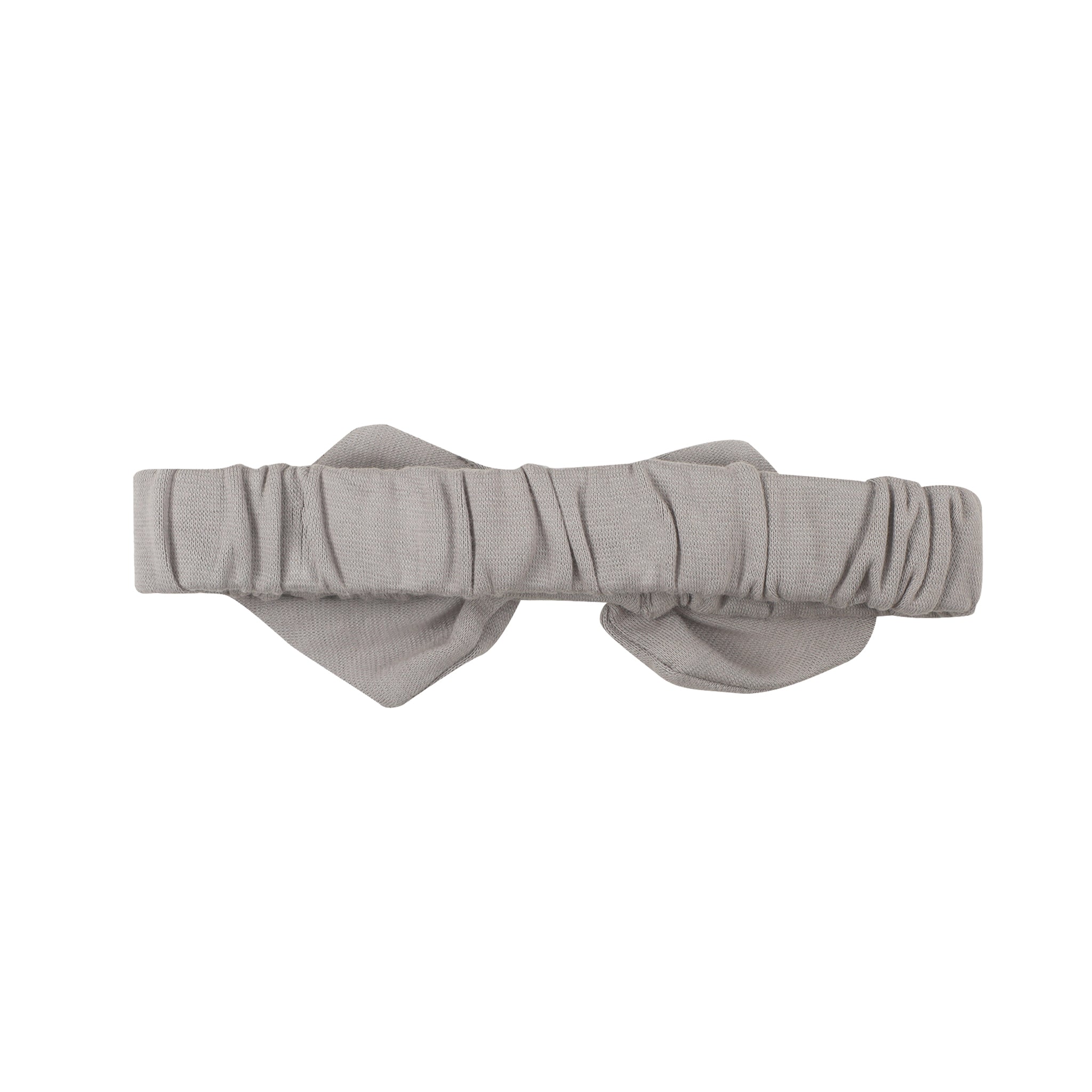 SMOKY GREY BOW HEADBAND