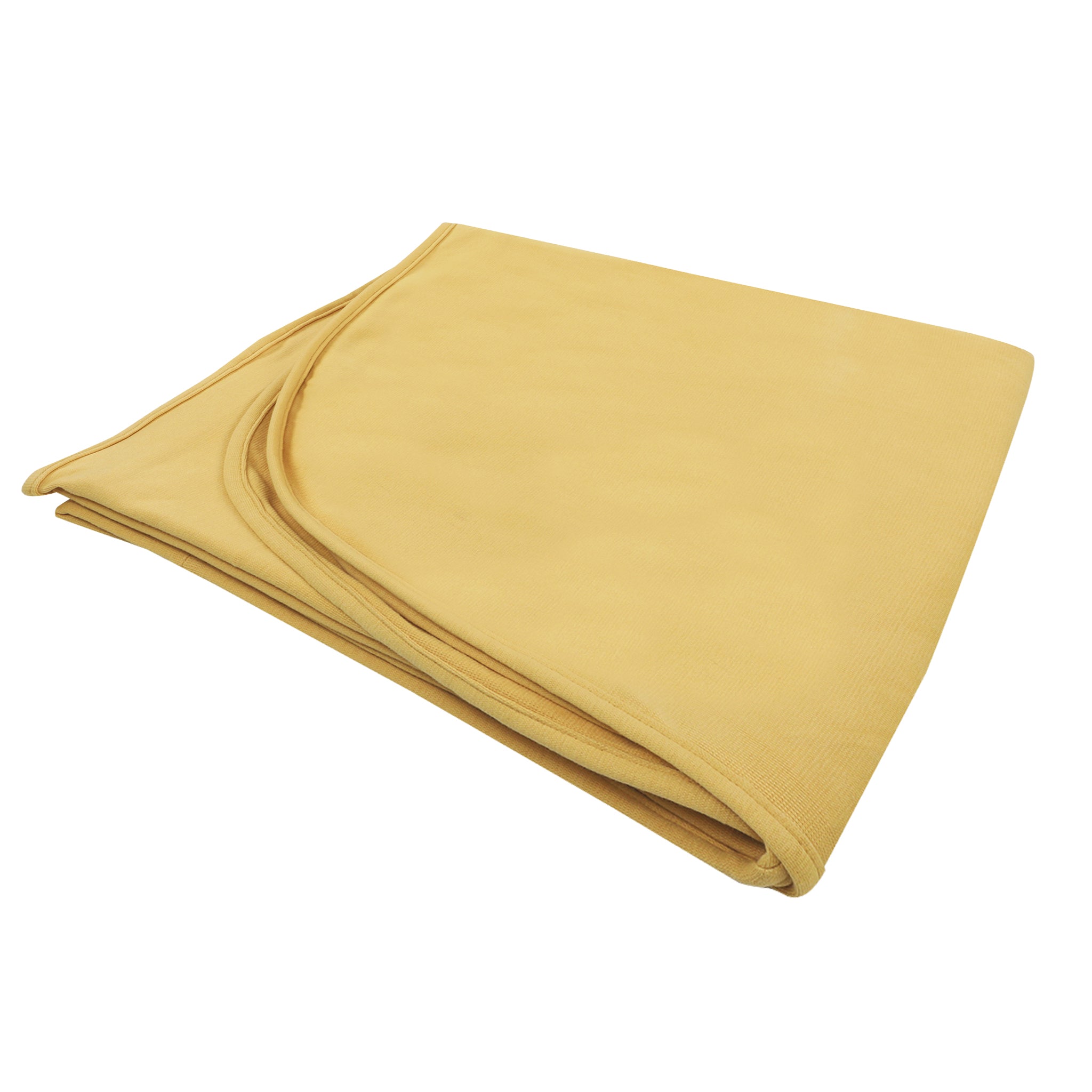 YOLK YELLOW STRETCHY JERSEY SWADDLE BLANKET