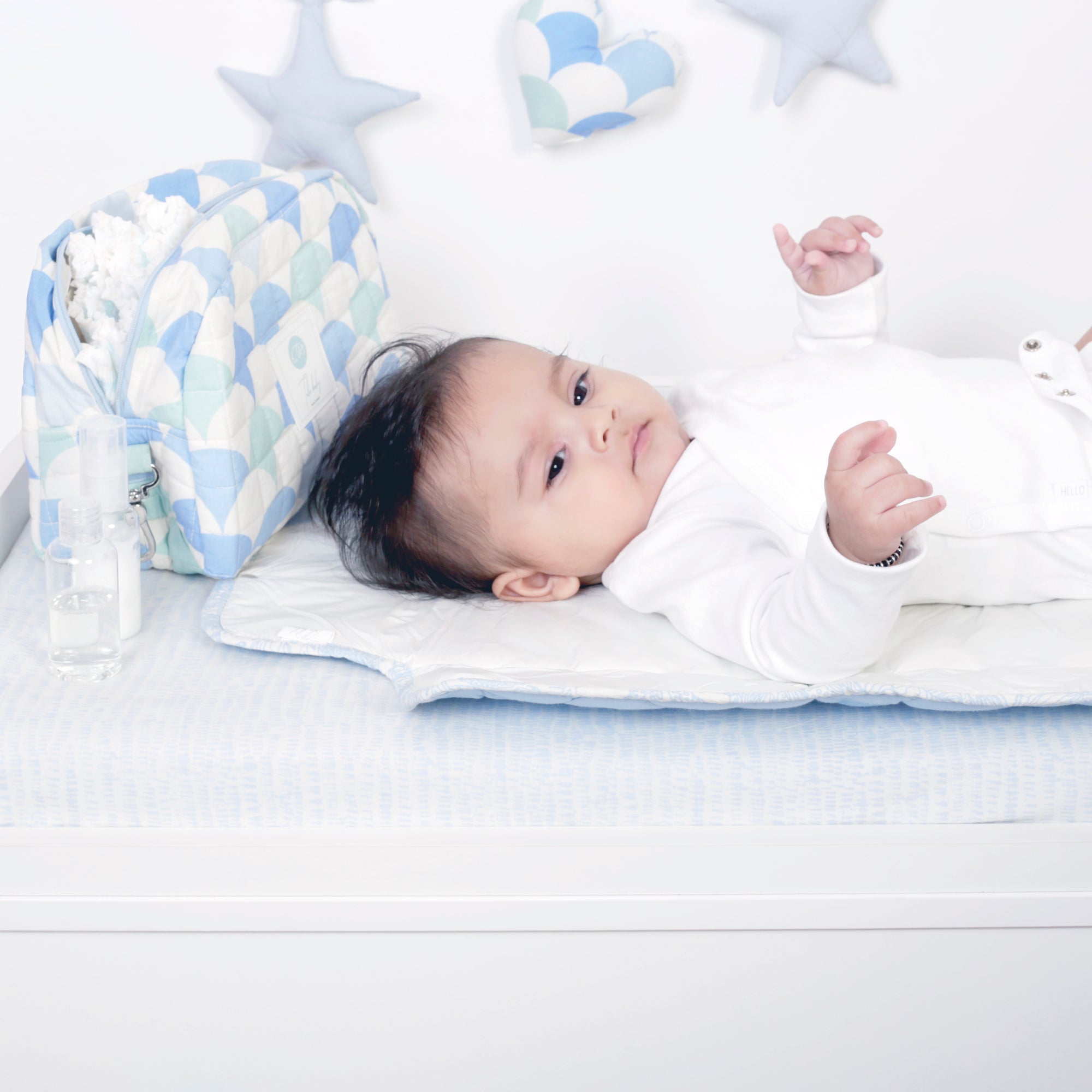 BABY BLUE CHANGING BAG - TULO BABY