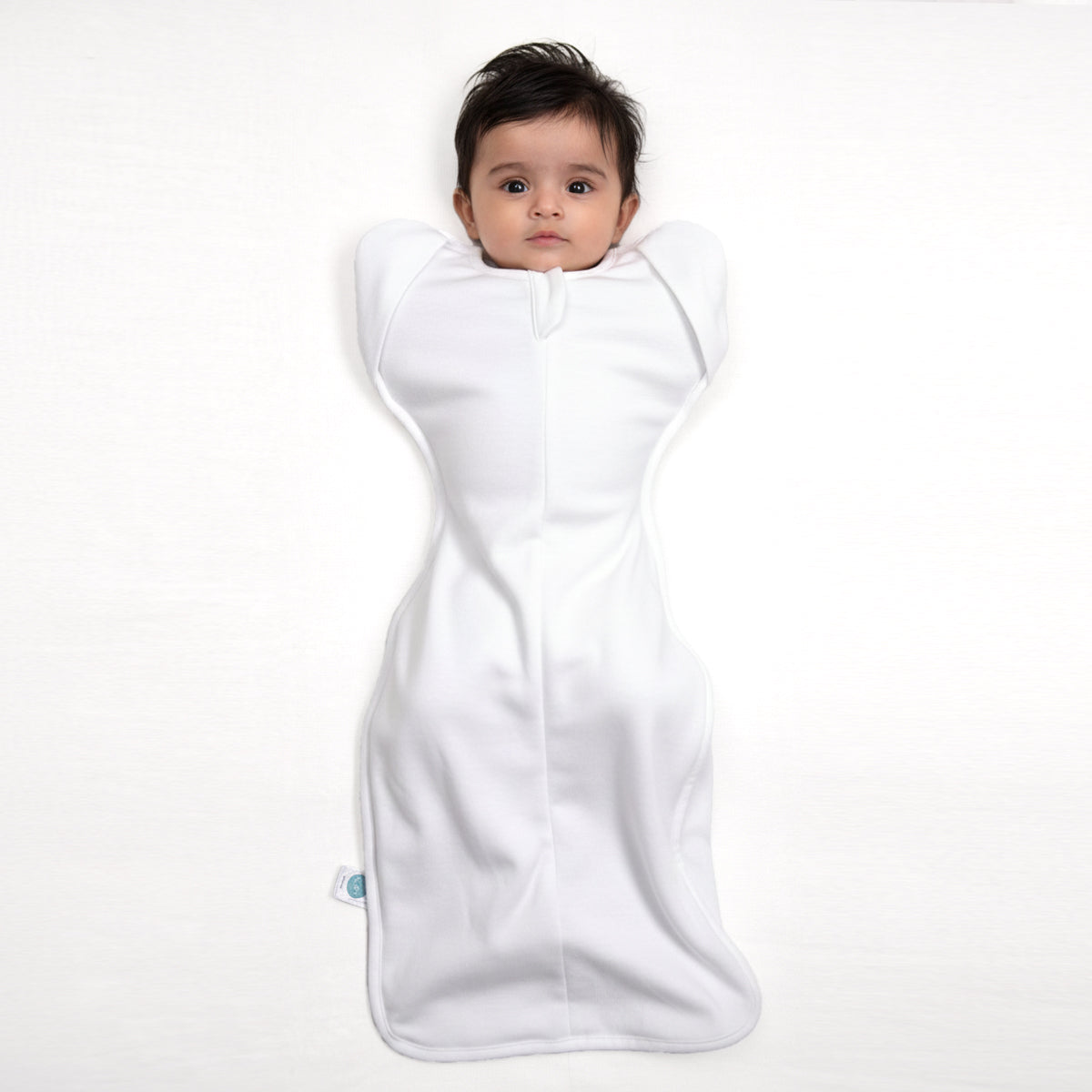 TRANSITIONAL POD SWADDLE FOR BABIES (1.2 TOG) - CREAM | TULO BABY
