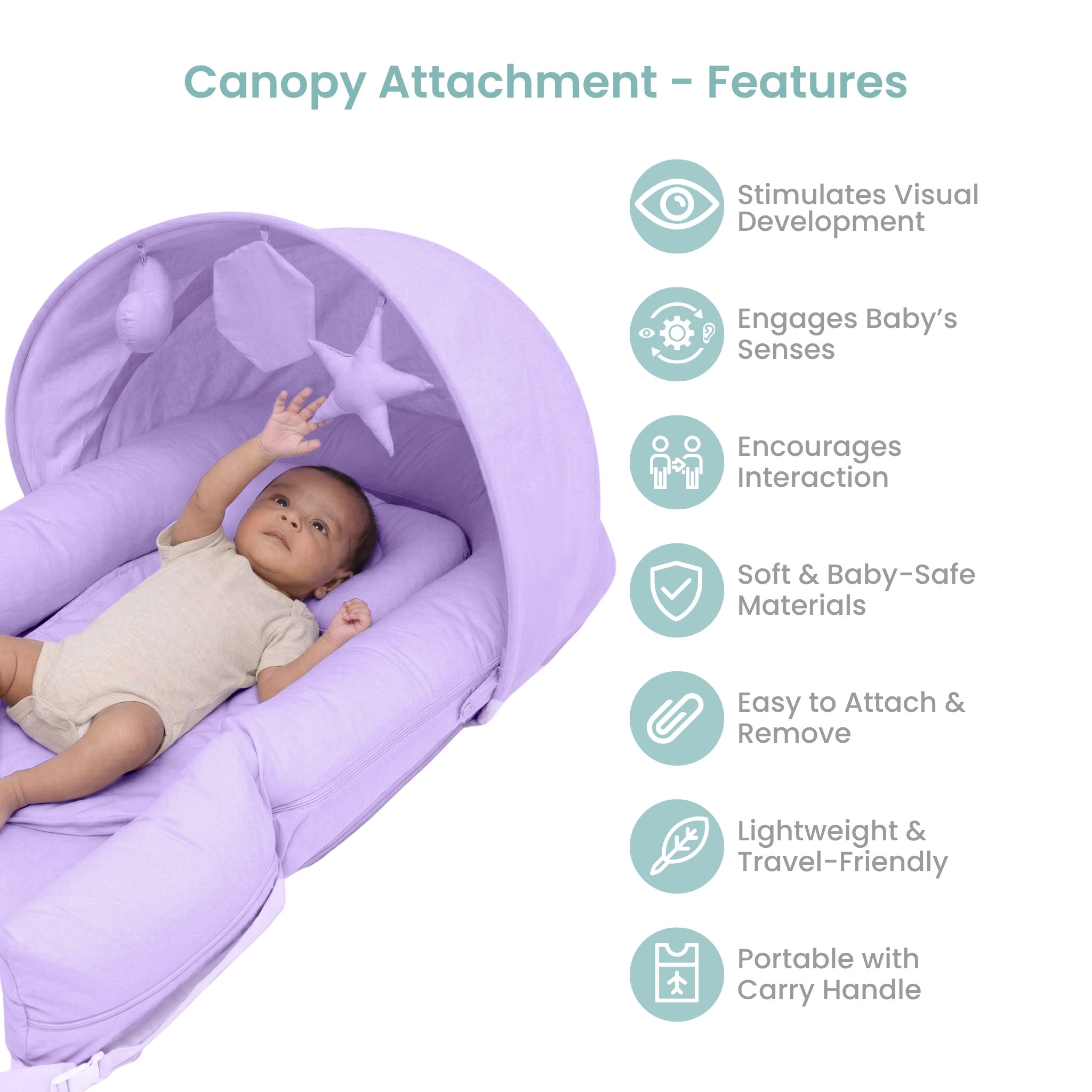 LILAC NESTO PAD CANOPY