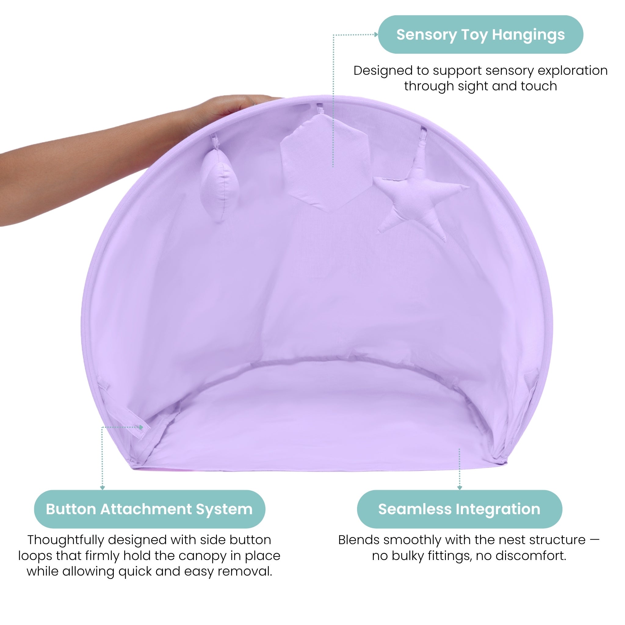 LILAC NESTO PAD CANOPY