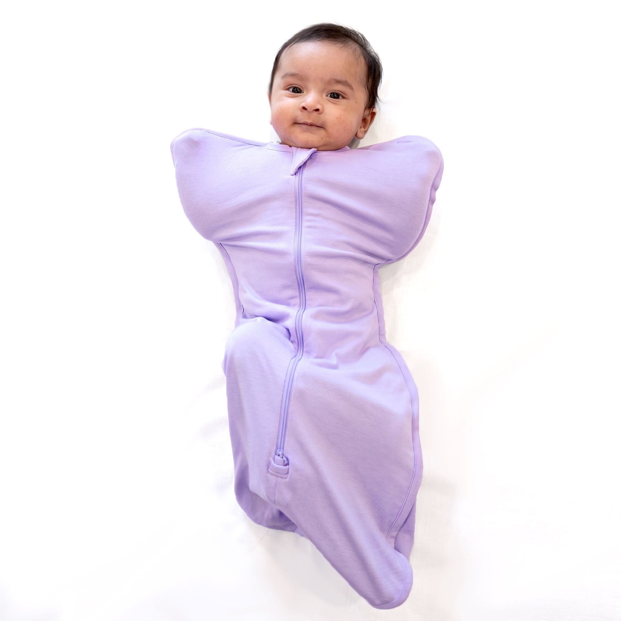 SLEEPING POD SWADDLE FOR BABIES (0.6 TOG) - LILAC  | TULO BABY
