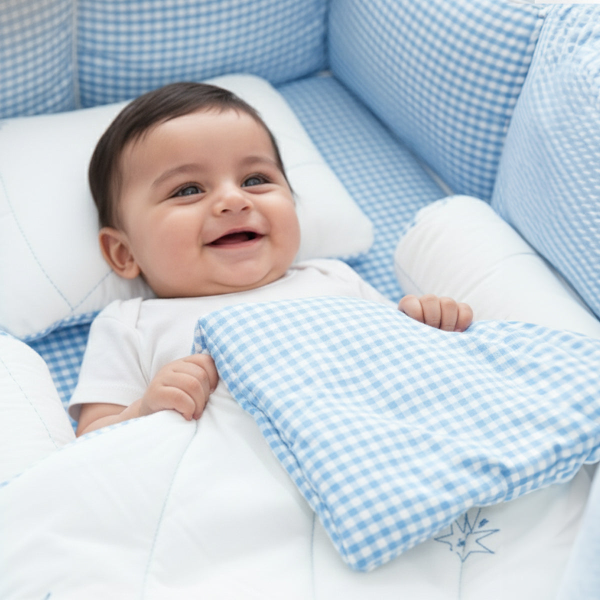 TULO BABY BEDDING SET – CELESTIAL BLUE DREAM