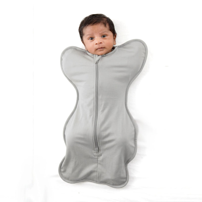SLEEPING POD SWADDLE FOR BABIES (0.6 TOG) - SMOKY GREY  | TULO BABY