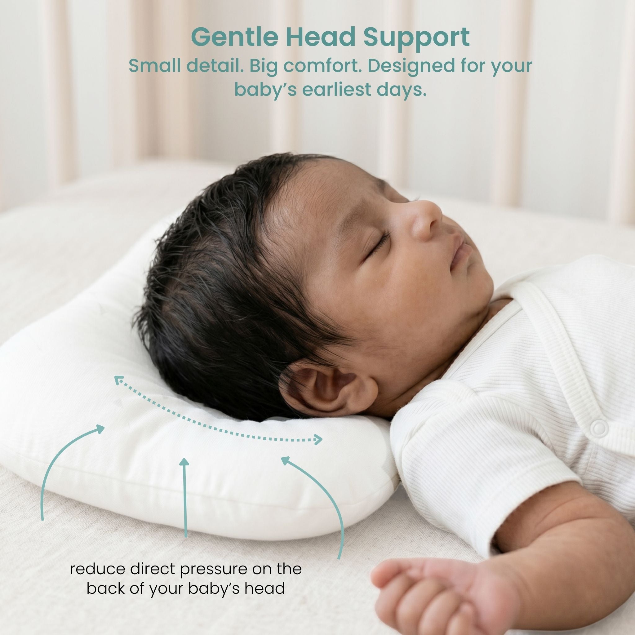 CREAM NESTO PAD DONUT PILLOW
