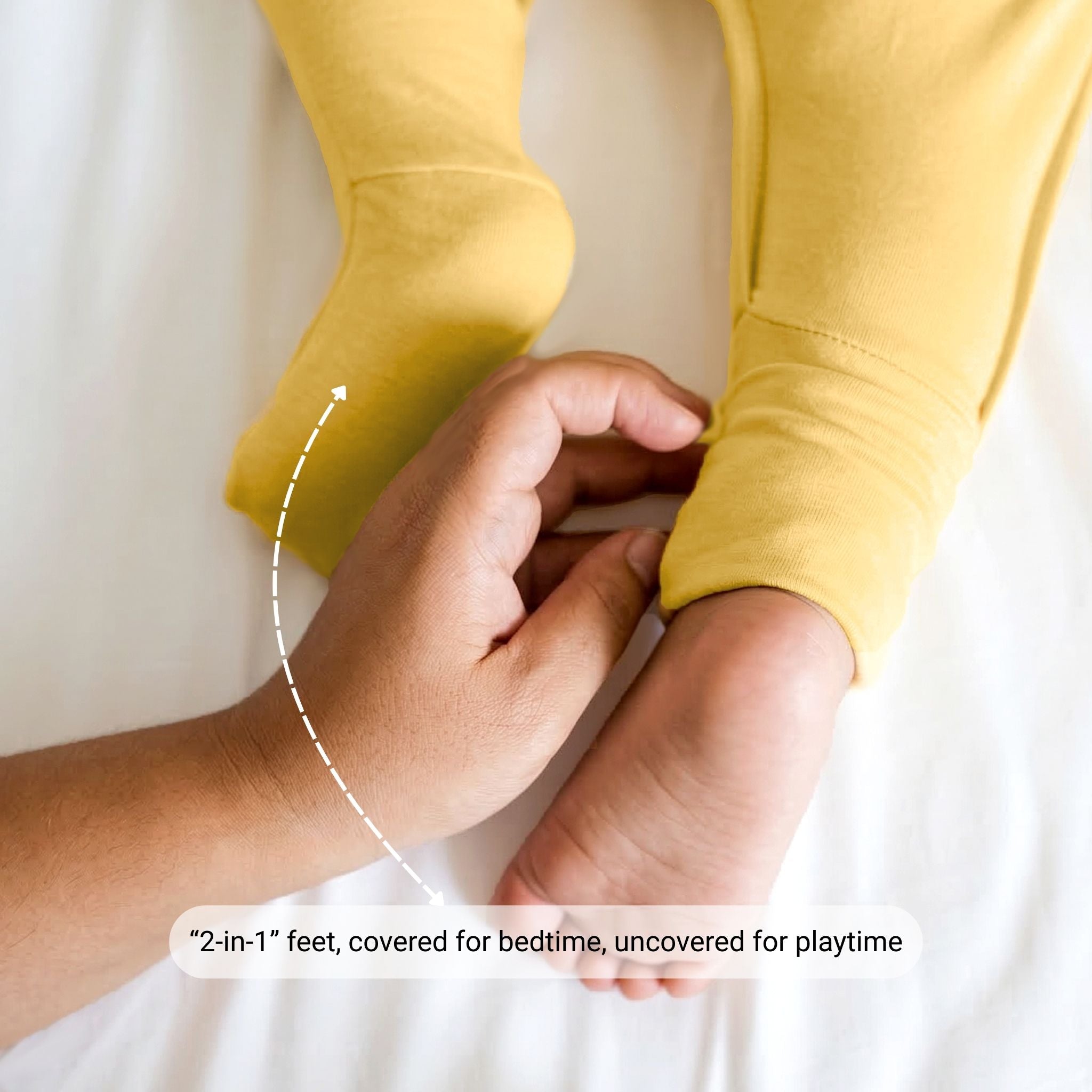 SLEEPSUIT (1.2 TOG) - YOLK YELLOW | TULO BABY