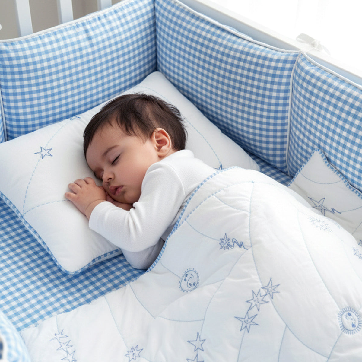 TULO BABY BEDDING SET – CELESTIAL BLUE DREAM