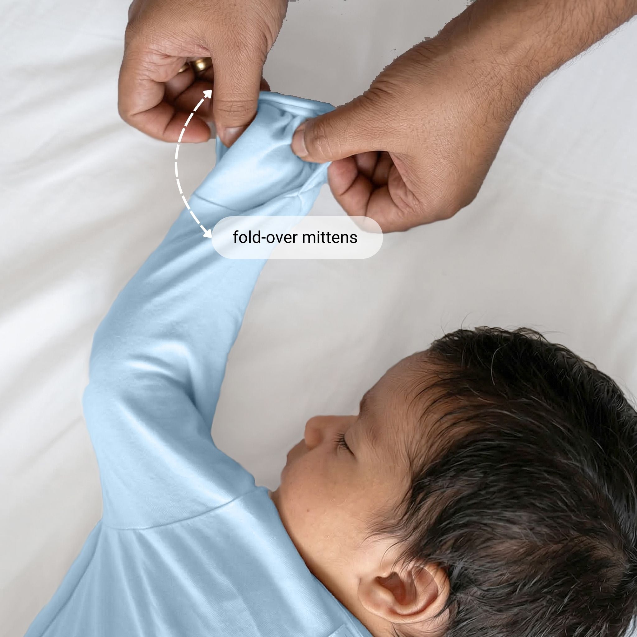 SLEEPSUIT (0.6 TOG) - DUSK BLUE | TULO BABY