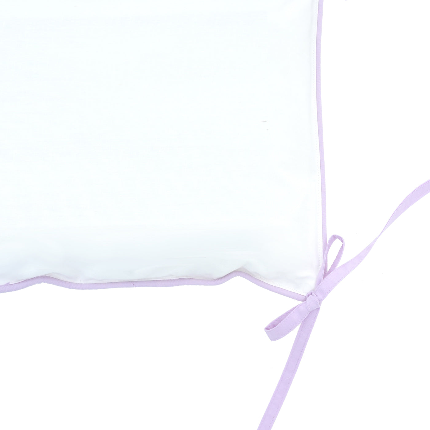 TULO BABY CRIB BUMPER – CREAMY LILAC