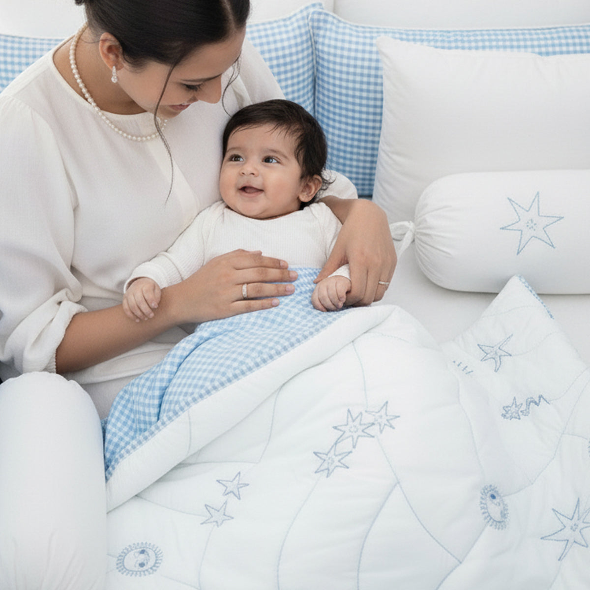 TULO BABY QUILT | DOHAR – CELESTIAL BLUE DREAM