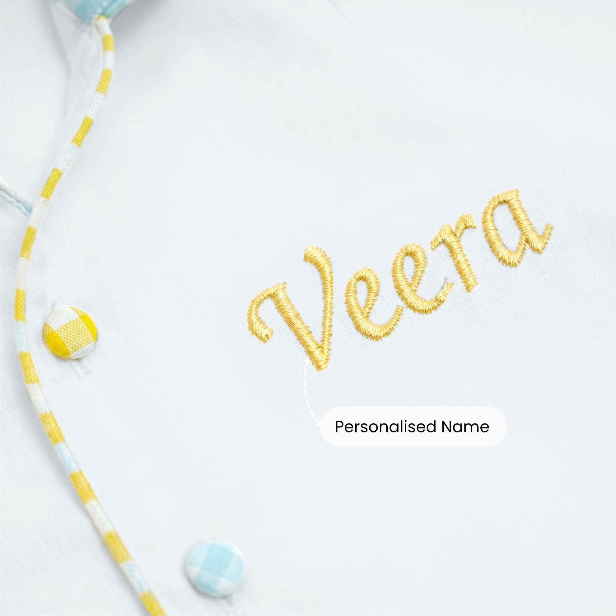 COTTON NIGHT SUIT - CREAM | SLEEPWEAR | TULO BABY