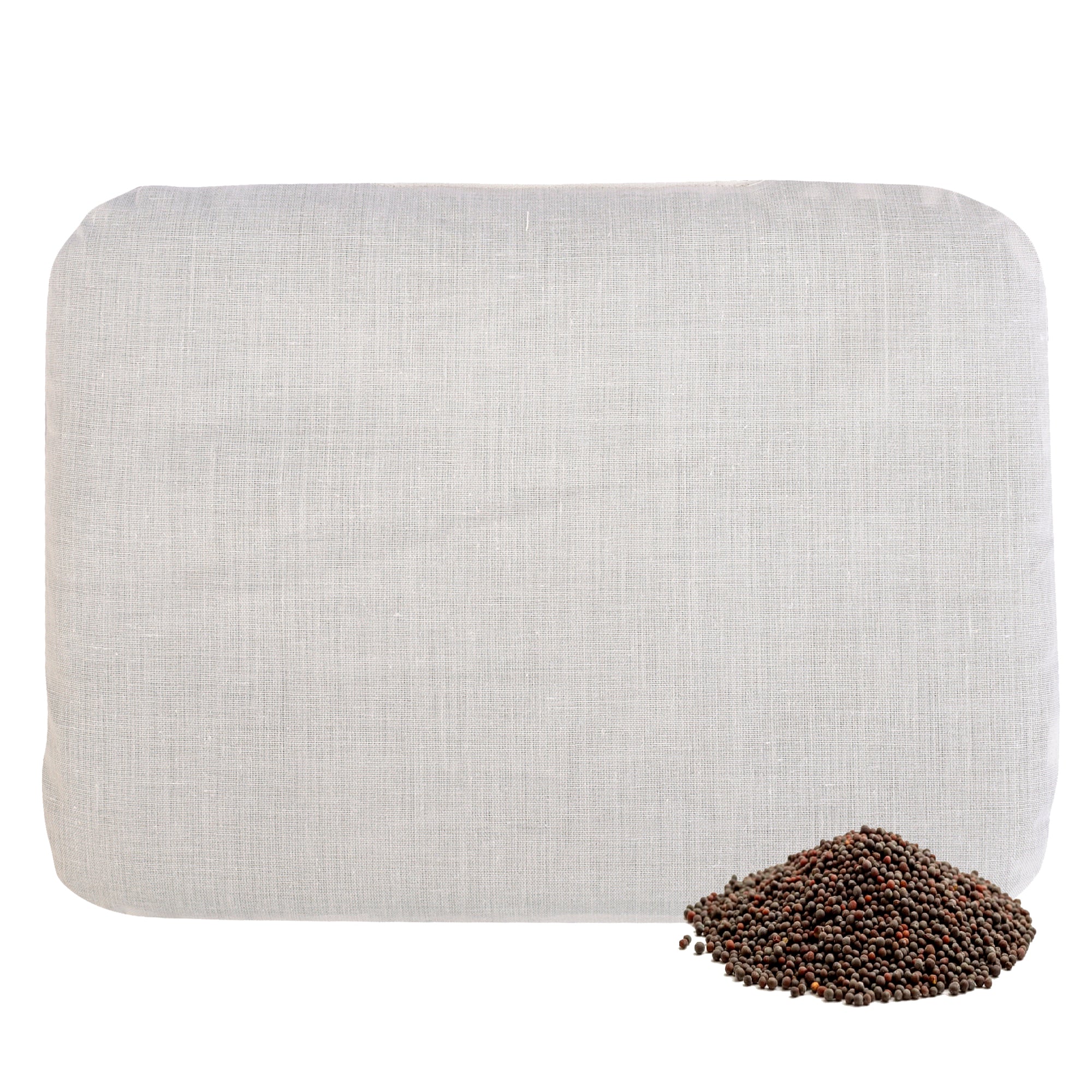 HARBOUR GREY CORAL MUSTARD PILLOW COVER AND FILLER SET