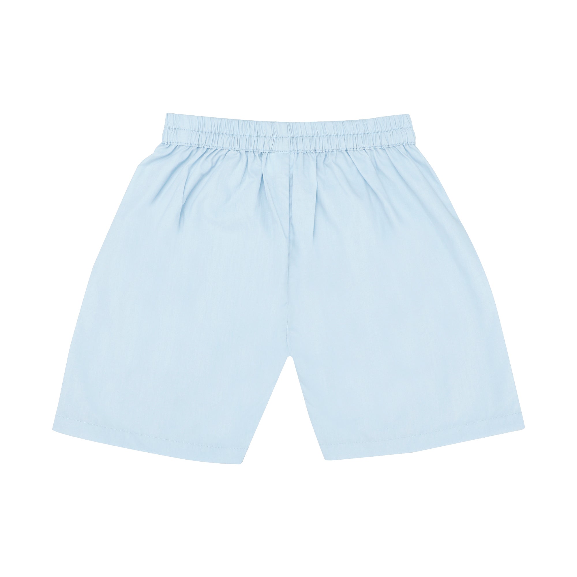 BABY BLUE SHIRT AND SHORTS SET