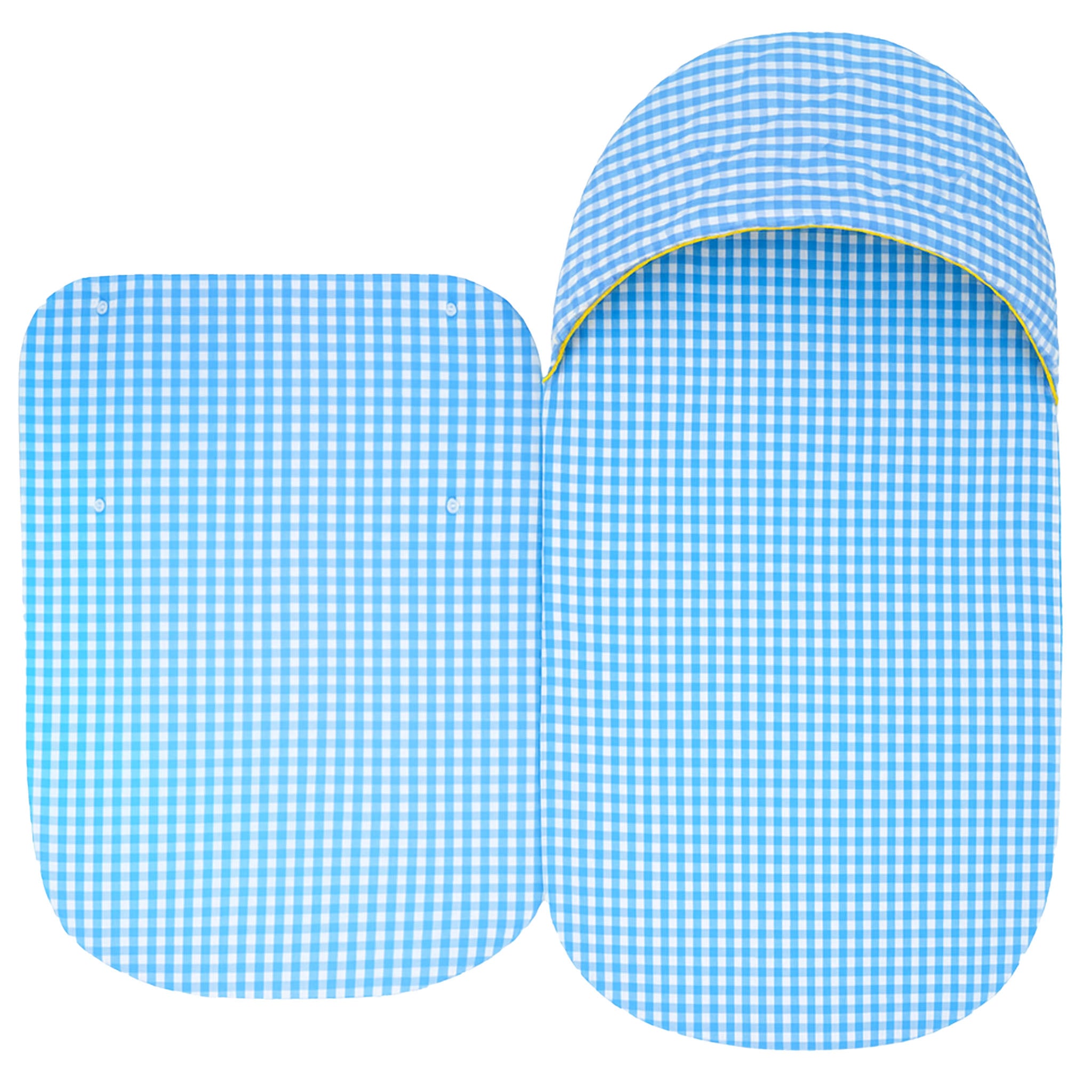 CARRY NEST - BLUE GINGHAM | TULO BABY