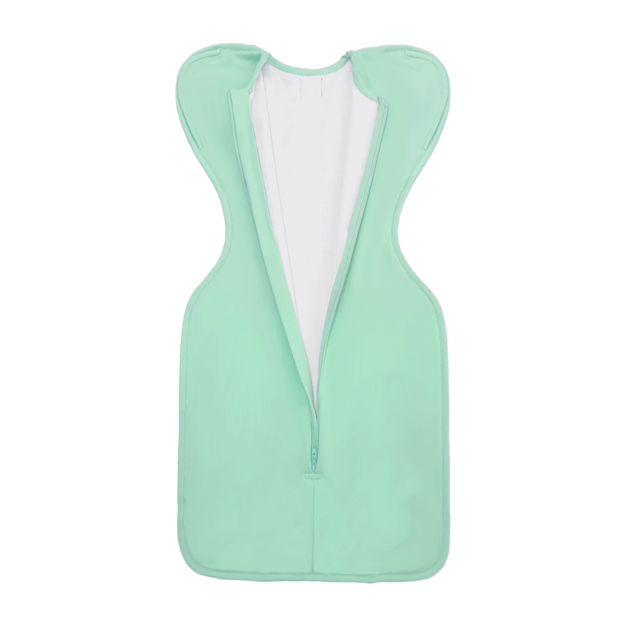 TRANSITIONAL POD SWADDLE FOR BABIES (2.5 TOG) - SEA GREEN | TULO BABY