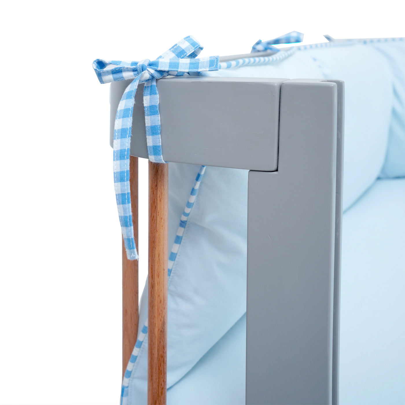 TULO BABY CRIB BUMPER – BABY BLUE